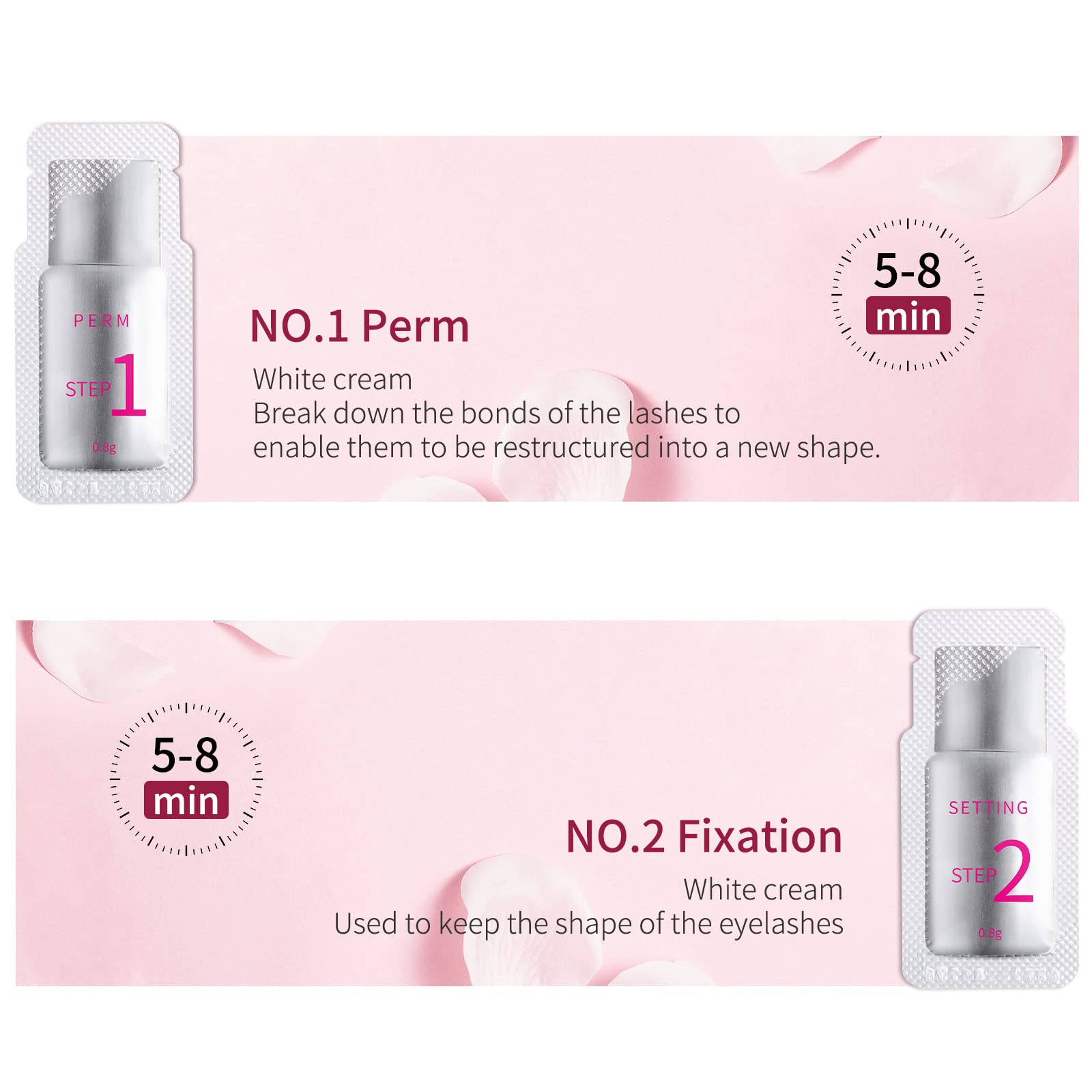 2024 Upgraded Fast Perm Lash Lift Kit Eyelash Perm Kit Eyelash Perm Lotion (Quantity: 10 Packs)
