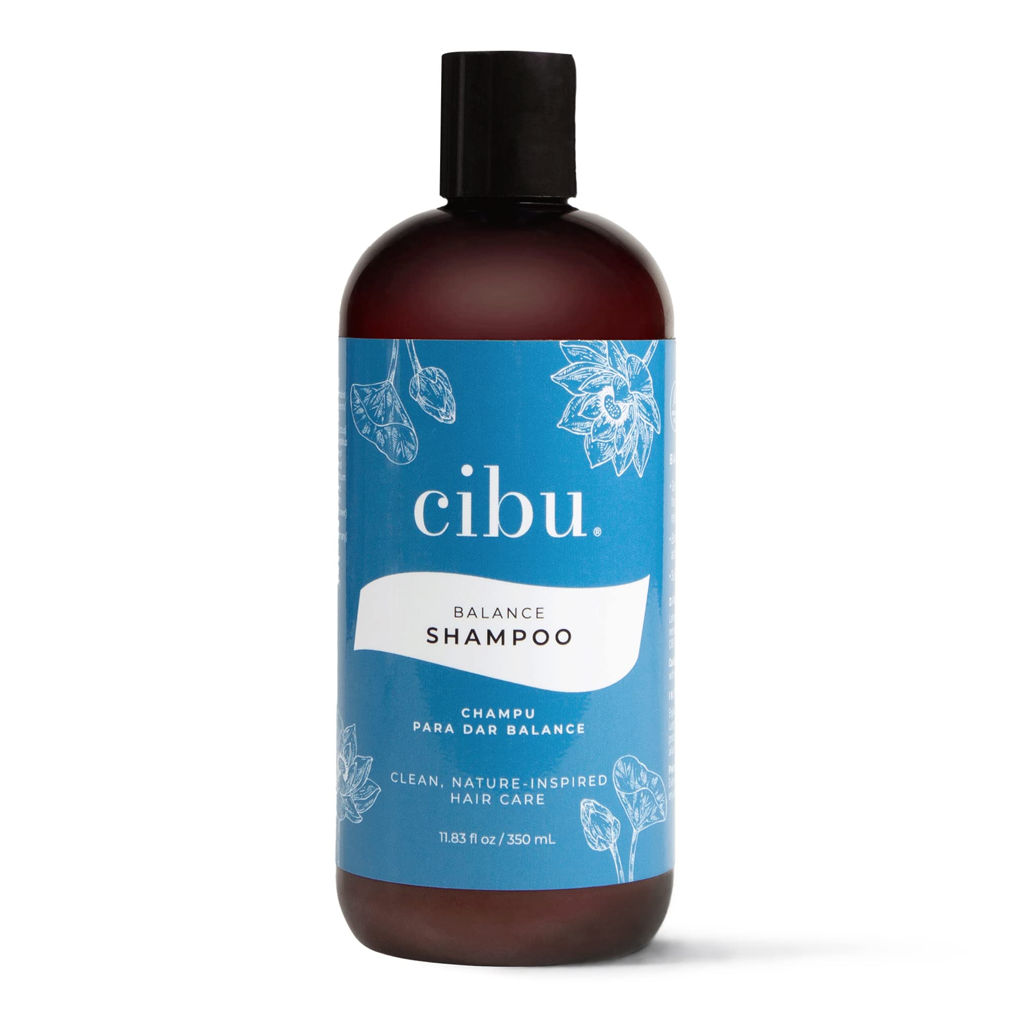 CIBU Balance Shampoo 30062 Nutrient-Rich Formula Moisturizes, Strengthens & Repairs Dry Hair | Sulfate-Free For All Hair Types a