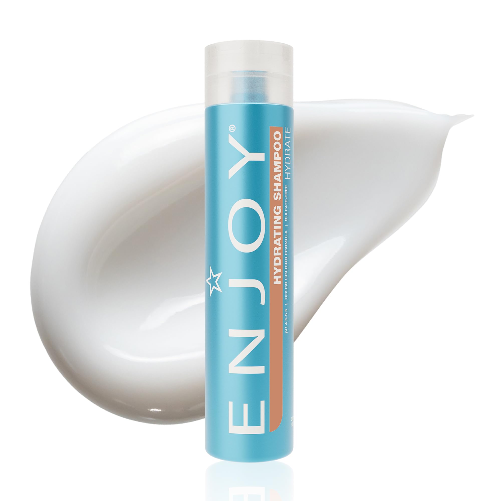 Enjoy Hydrating Shampoo, Shampoo For Color Treated Hair, Shampoo For Men And Women, Curly Hair Shampoo - 10.1 Fl Oz