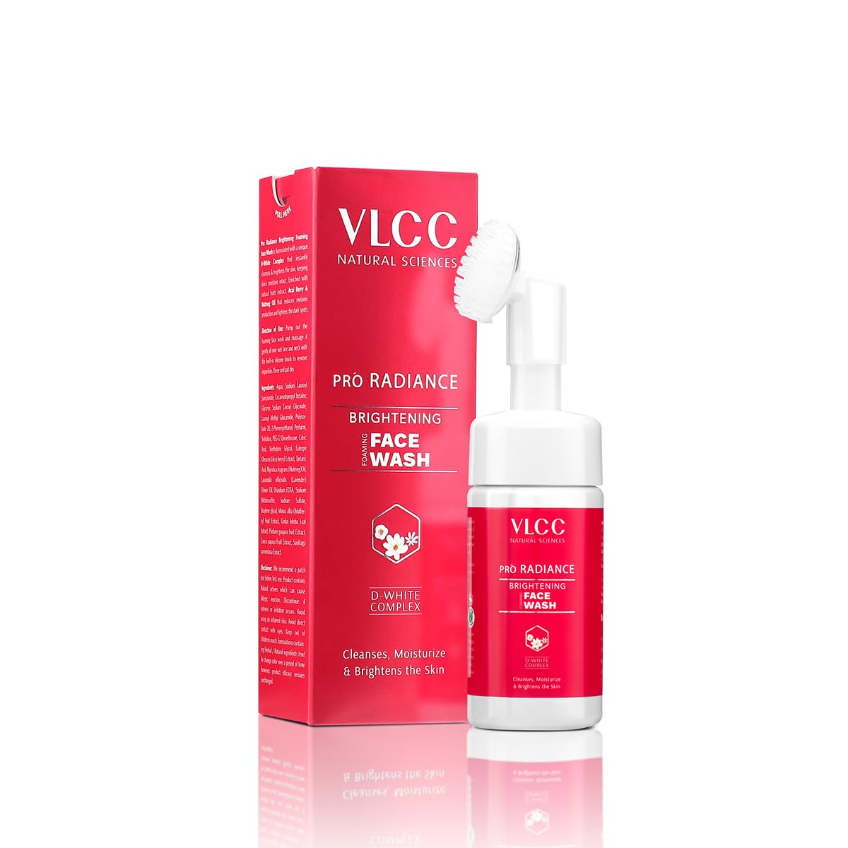 Vlcc Pro Radiance Skin Brightening Foaming Face Wash  100Ml | Reduce Melanin, Lighten Dark Spots, Cleanses Skin, And Evens Out 