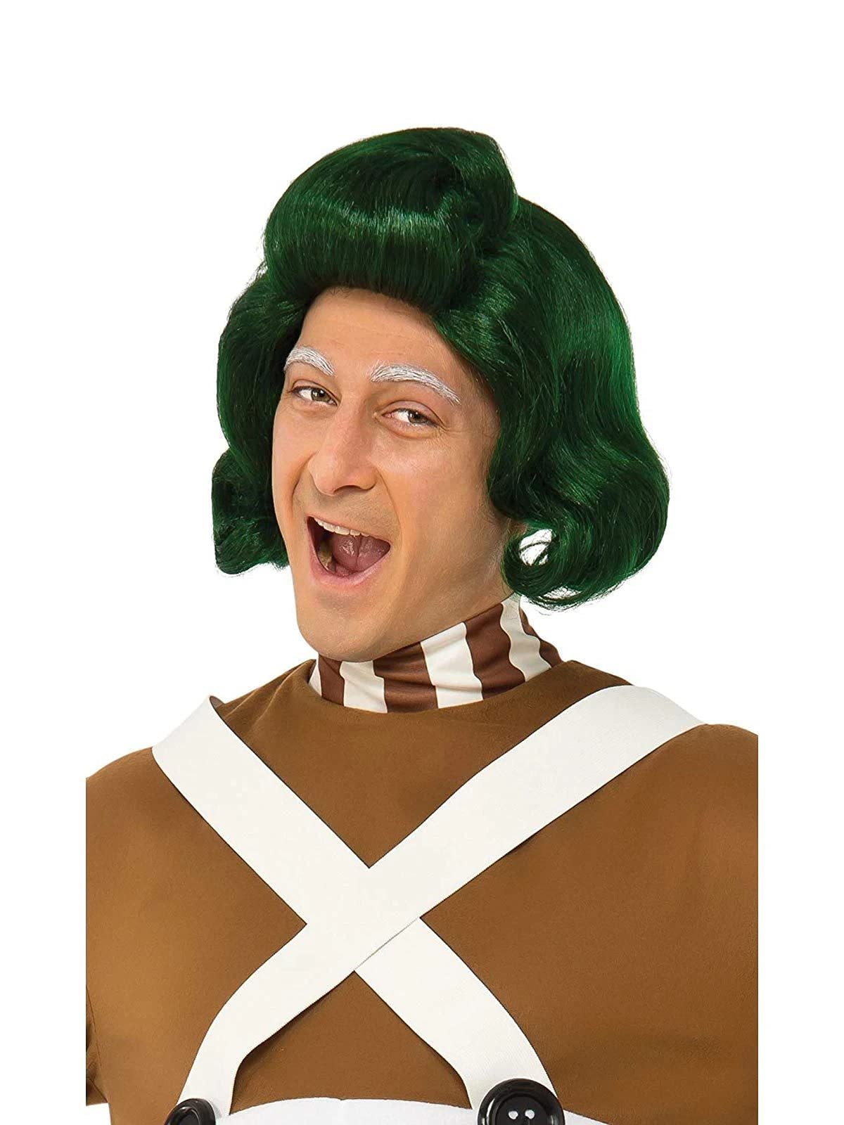 Rubie'S Womens Willy Wonka & The Chocolate Factory Oompa Loompa Costume Wig, As Shown, One Size Us