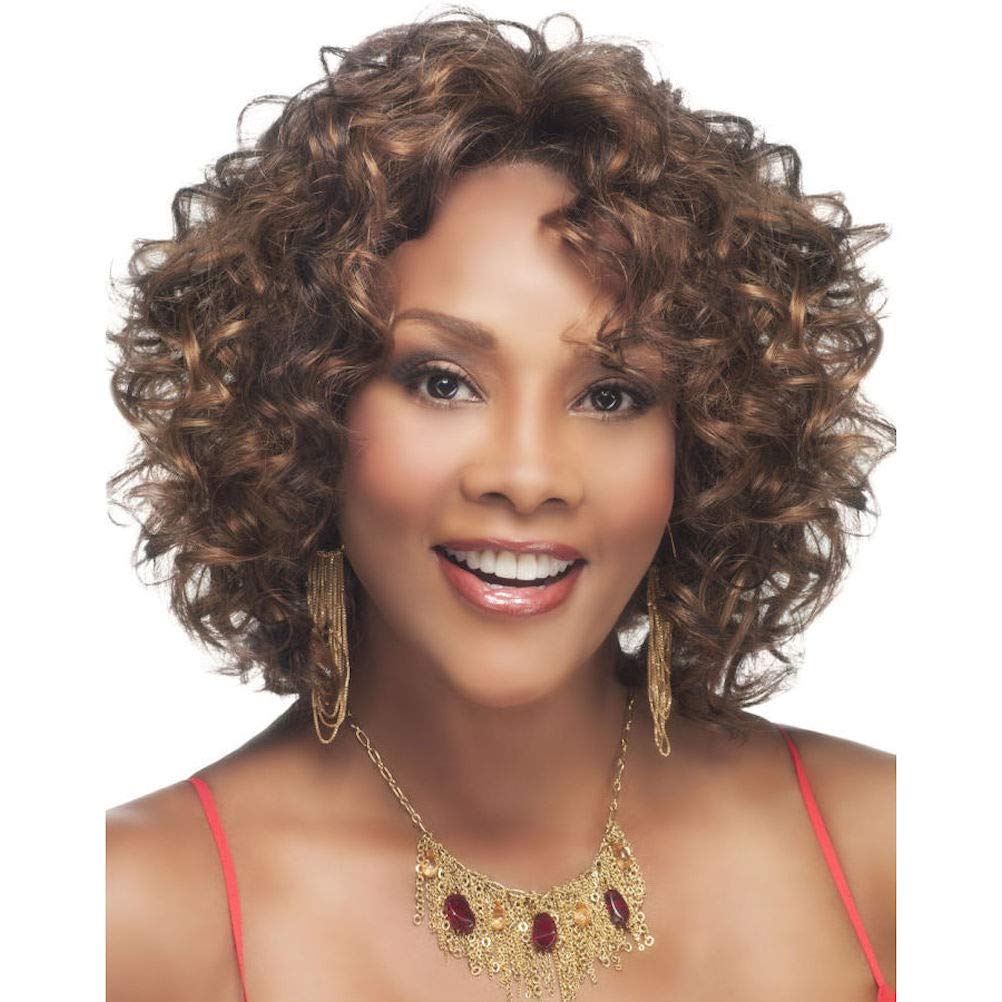 Vivica A. Fox CHILLIV Synthetic Fiber, Deep Lace Front Wig in Color FS1B30, 8.8 Ounce