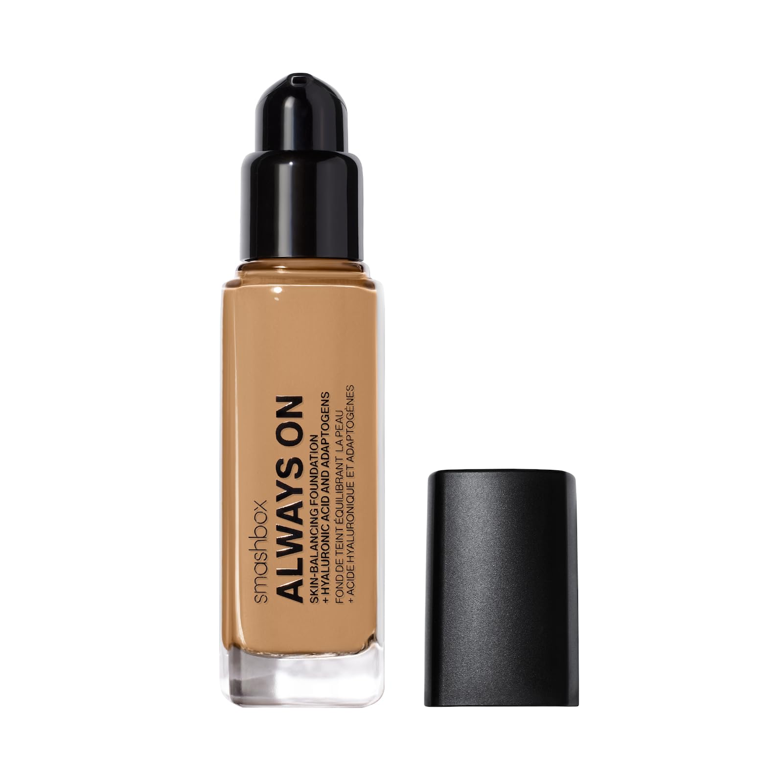 Smashbox Always On Foundation with Hyaluronic Acid | Medium-To-Full Coverage | Hydrating + Long Lasting, 1 Fl Oz, M20W