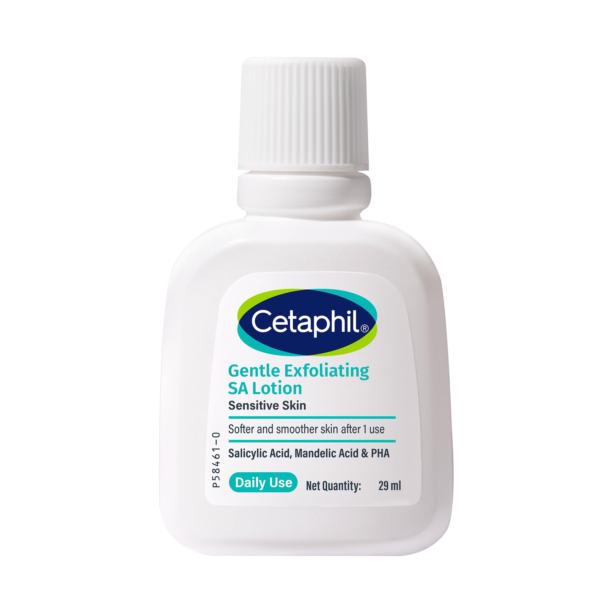 Cetaphil Gentle Exfoliating Sa Lotion 29Ml | Lightweight Daily Moisturizer With Salicylic Acid, Mandelic Acid & Gluconolactone |