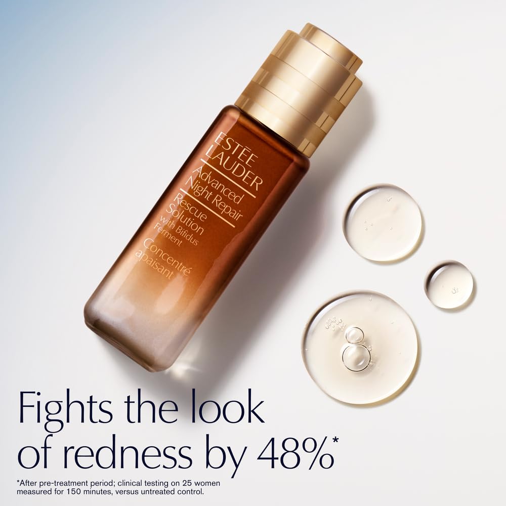 Est  E Lauder Advanced Night Repair Rescue Solution With 15% Bifidus Ferment To Reduce Visible Redness, 0.68 Fl Oz