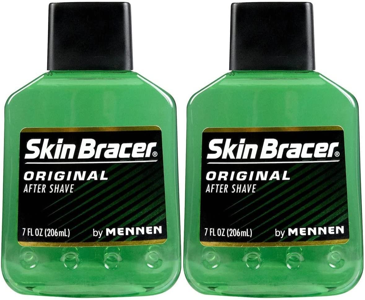 Skin Bracer Original After Shave, 7 Fl Oz (Pack of 2) - Soothing After Shave Lotion for Men, Refreshing and Hydrating Formula