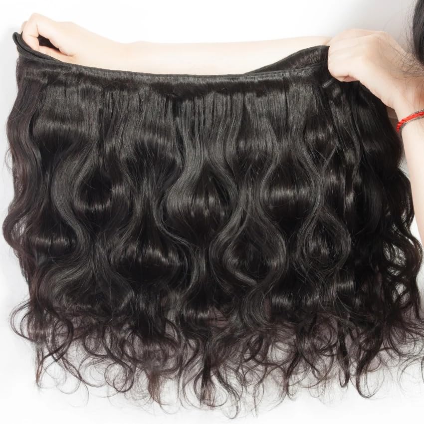 Superfect Human Hair Bundles Body Wave Bundles Human Hair 12A 100% Unprocessed Brazilian Virgin Hair Weave 3 Bundles Deals Human