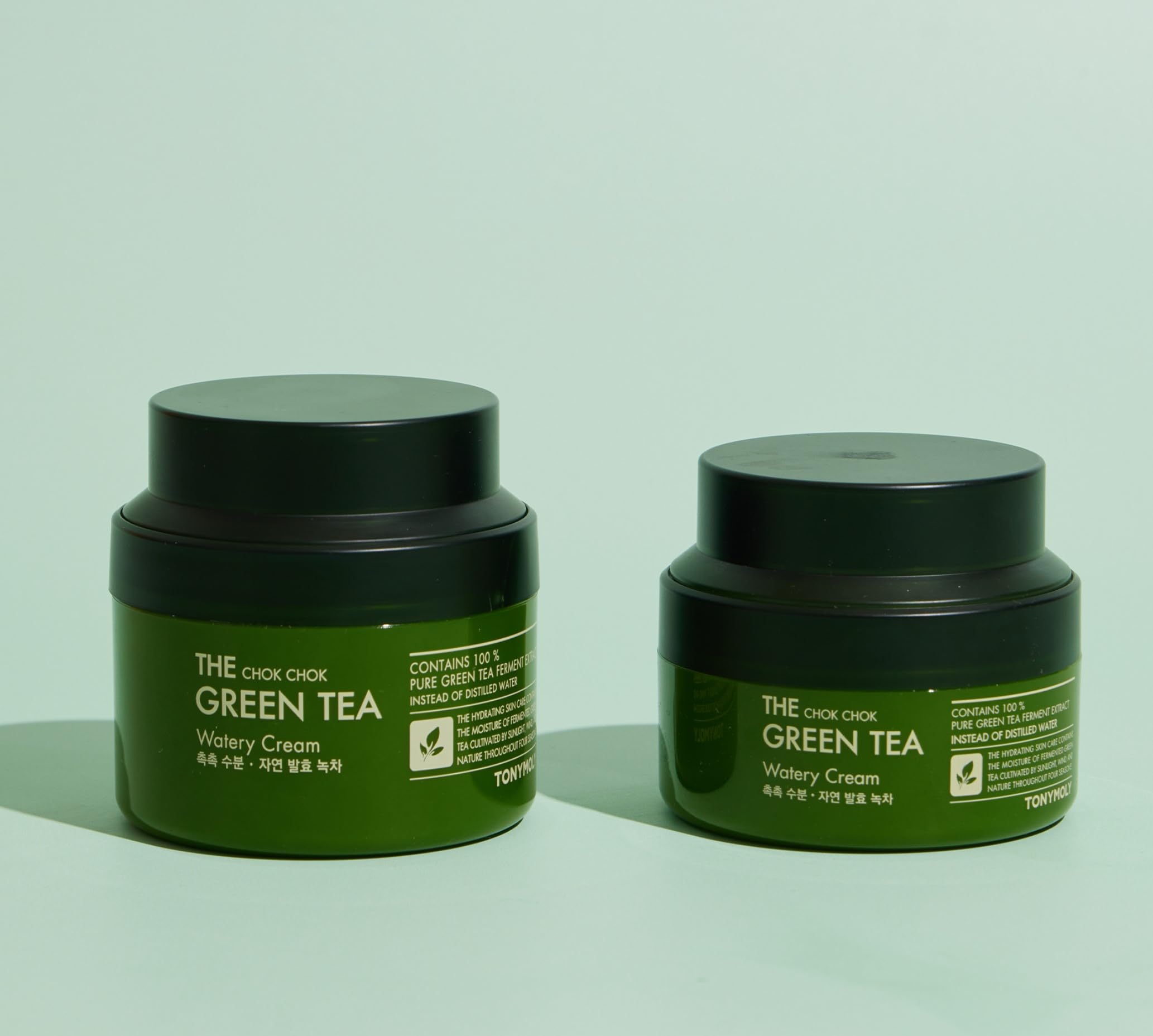 Tonymoly The Chok Chok Green Tea Watery Cream, 3.38 Fl Oz
