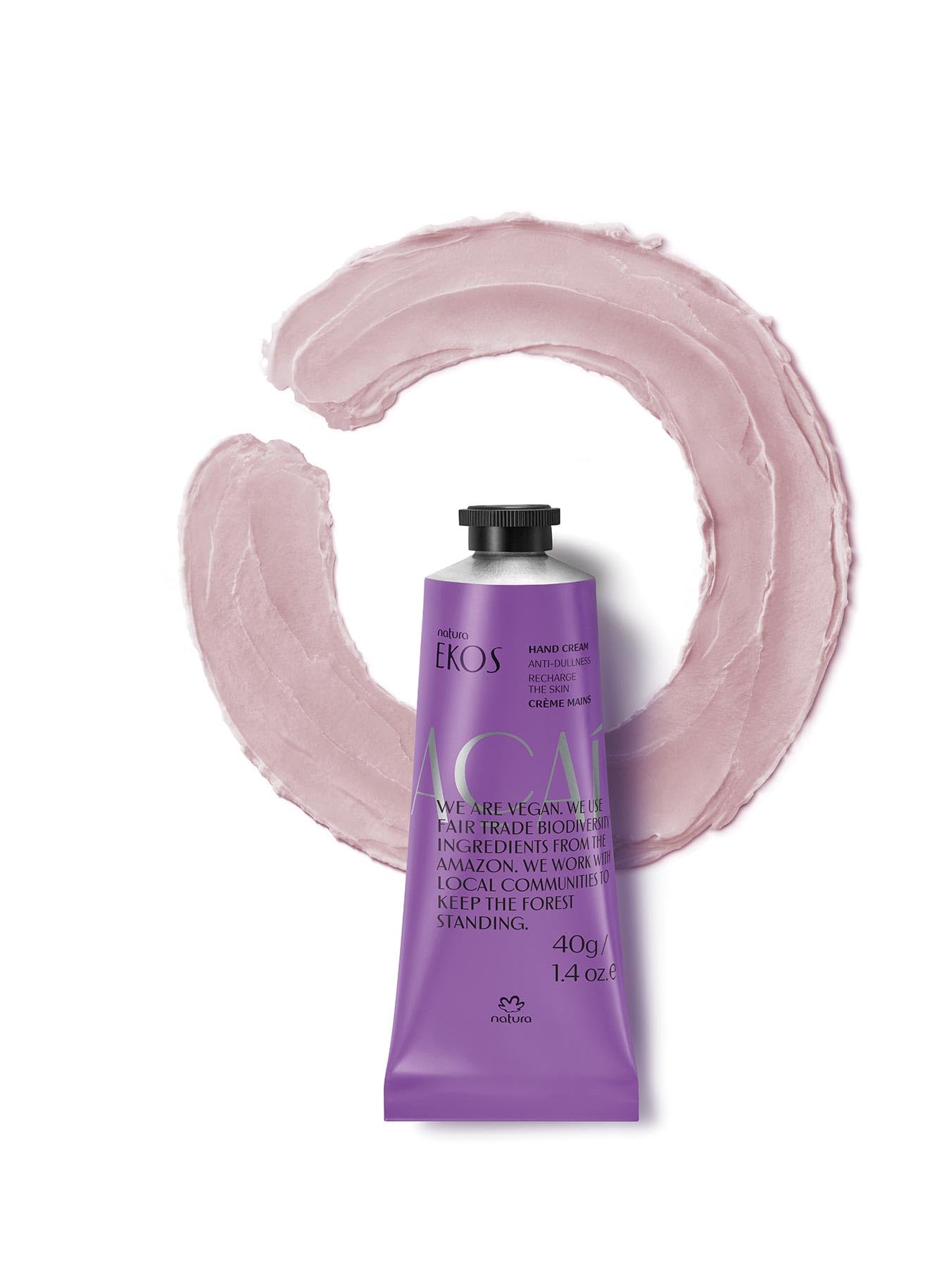 natura - Ekos Aa   Hand Cream - Anti-Dullness Hand Balm - Recharge the Skin - Fast Absorption - Skin Moisturizer - Vegan Skin Ca