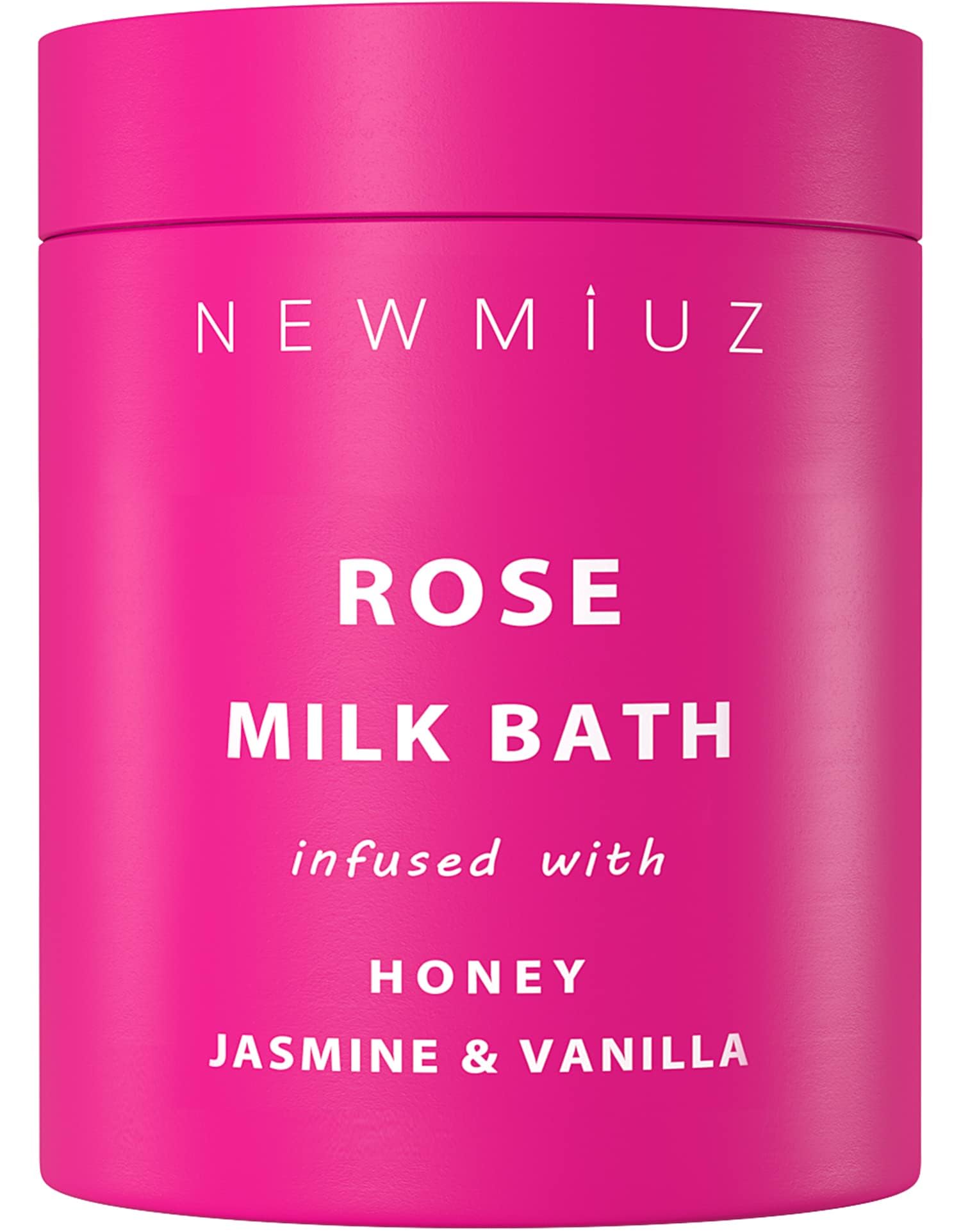 Calming Rose Coconut Milk Bath Soak Moisturize & Soften Skin Honey Jasmine Vanilla Destress Luxury Spa Bath Salt Powder Birthday