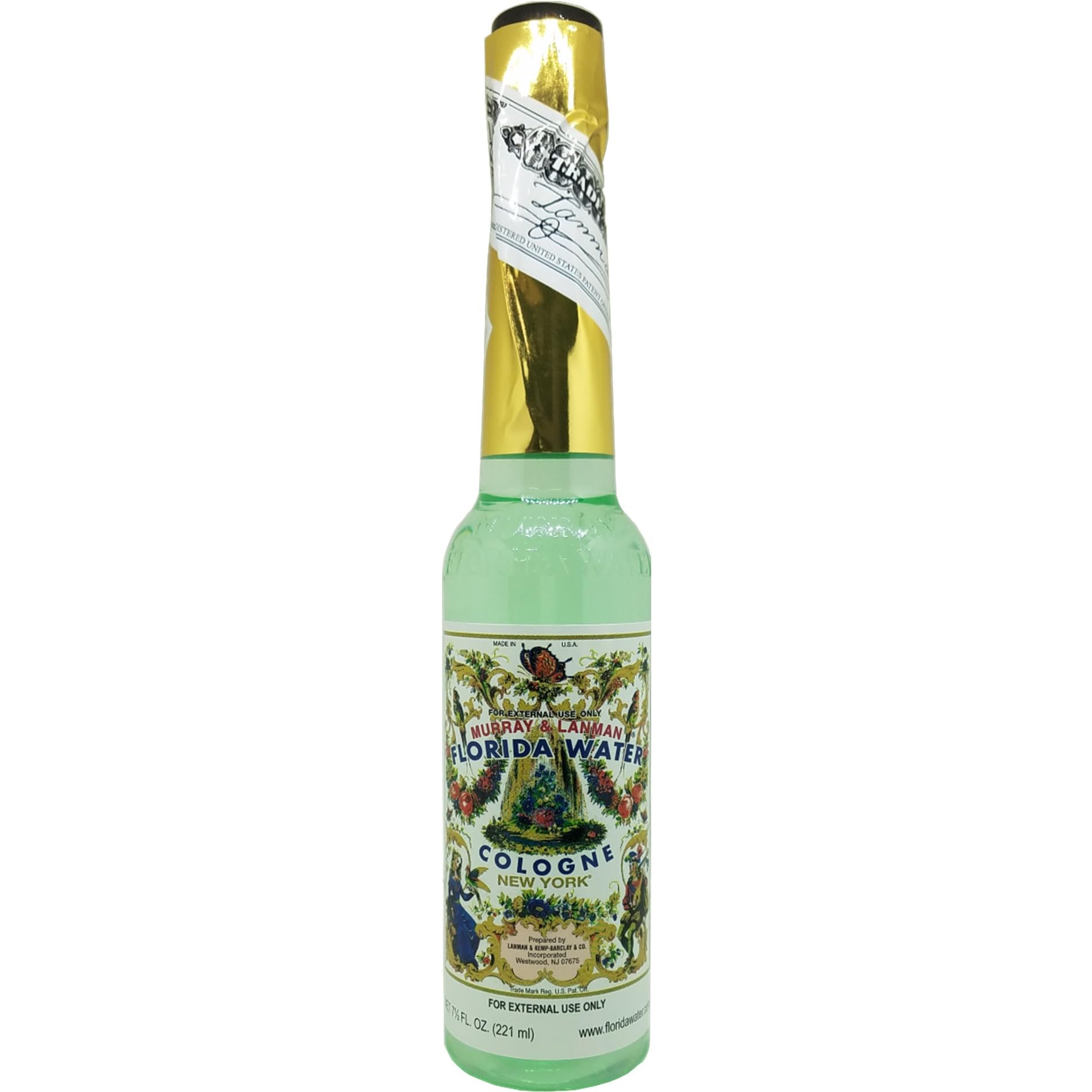 Lanman & Kemp Authentic Real Florida Water Cologne Florida Water Cologne 75 Oz - Six (6) Plastic Bottles