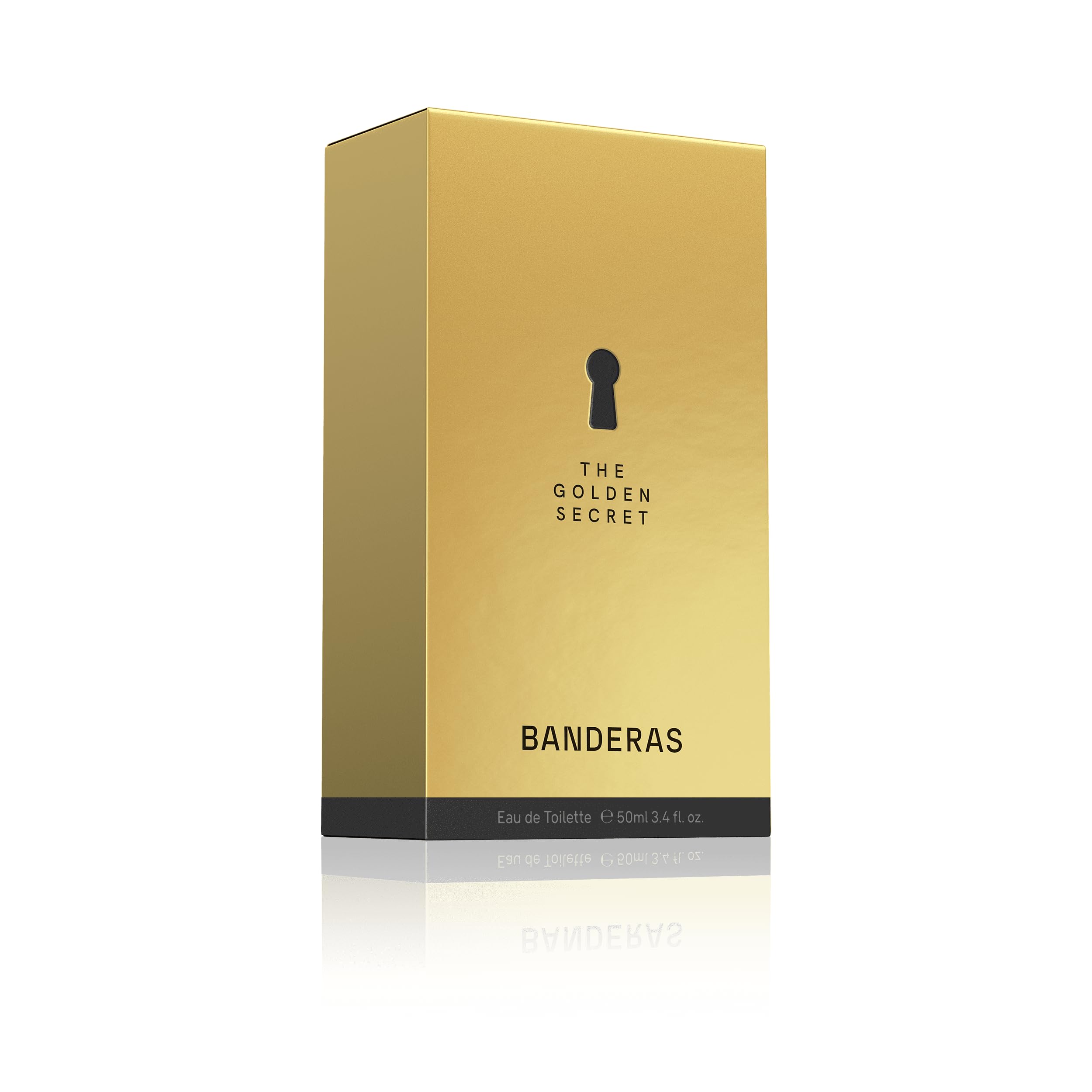 Banderas Perfumes - The Golden Secret - Eau De Toilette Spray For Men - Long Lasting - Masculine, Casual And Elegant Fragrance -