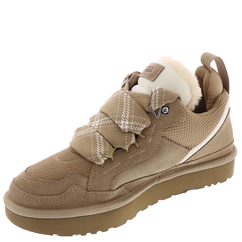 UGG Womens Lowmel Sneaker, Sand, 7