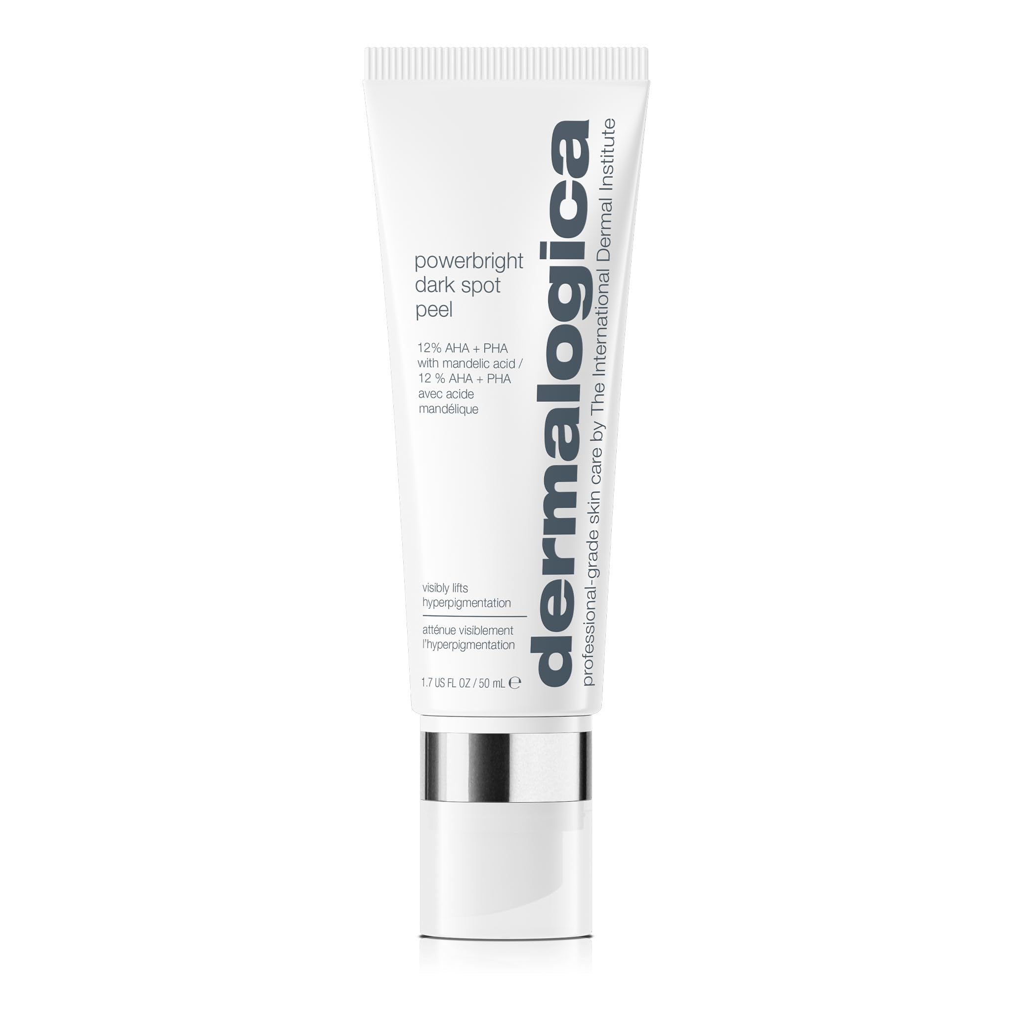 Dermalogica PowerBright Dark Spot Face Peel, Exfoliating Facial Peel with 12% AHA PHA, Improve Dark Spot and Hyperpigmentation f