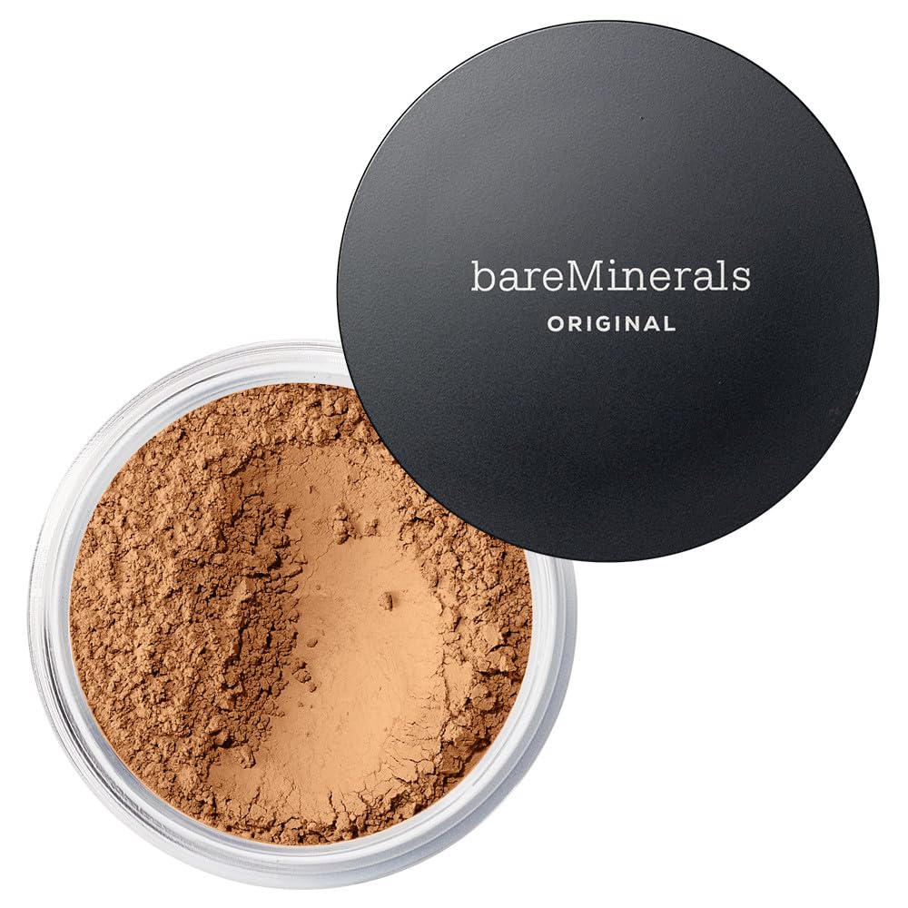 Original Loose Powder Foundation SPF 15, Neutral Tan 21, Vegan, Cruelty-Free & Dermatologist-Tested