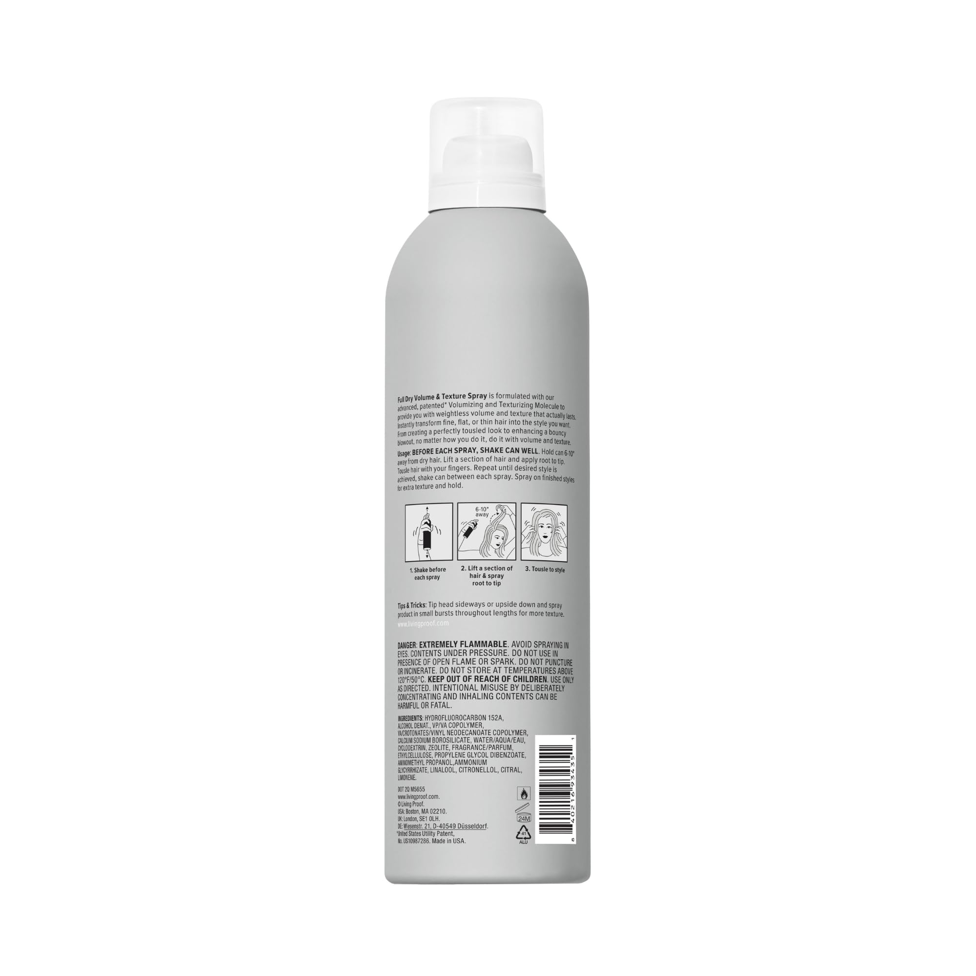 Living Proof Full Dry Volume & Texture Spray, 9.9 Fl Oz
