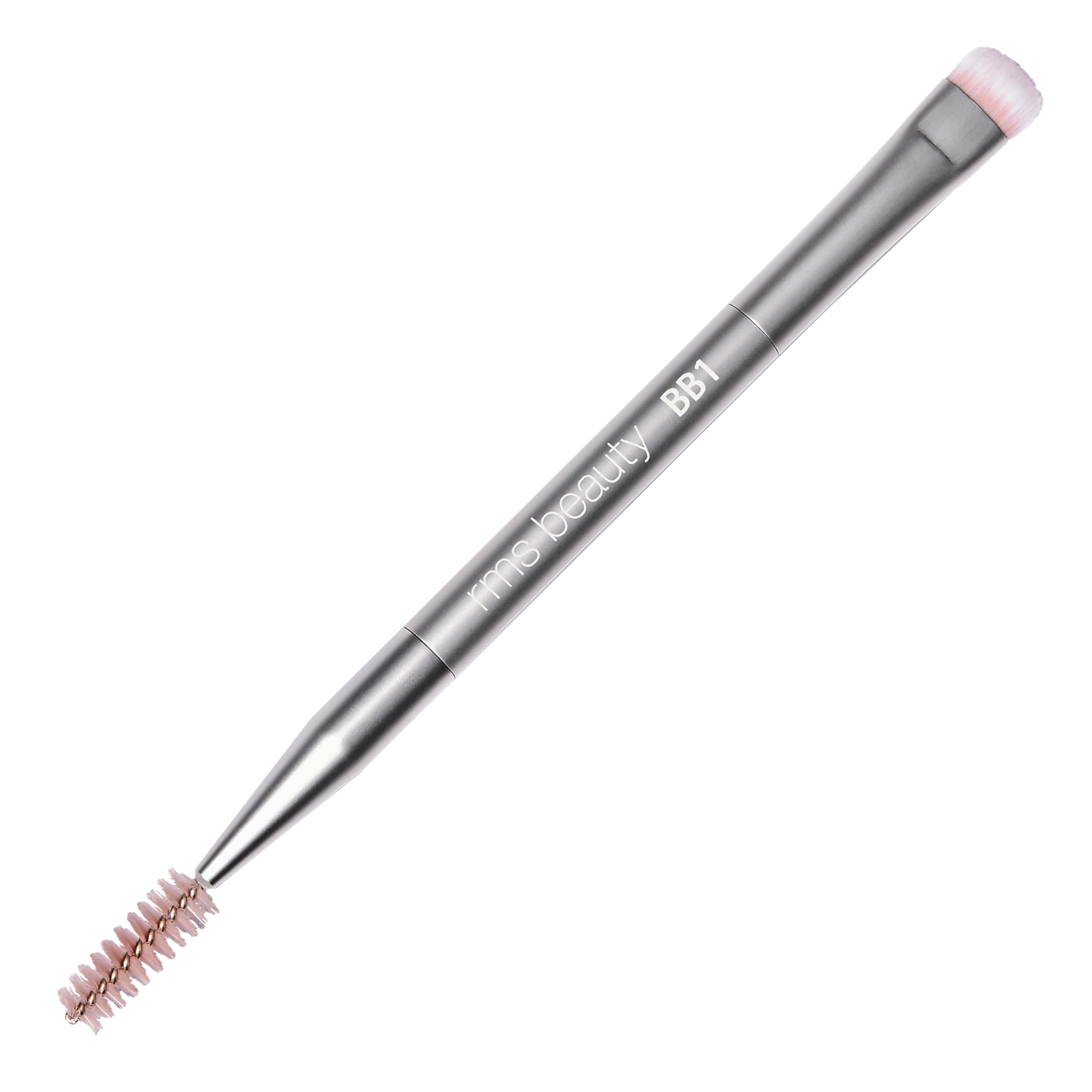 RMS Beauty Back2Brow Brush - Eyebrow Makeup Brush with Spoolie, Eyebrow Brush, Make Up Brush, Brow Brushes for Eyebrows, Eyebrow