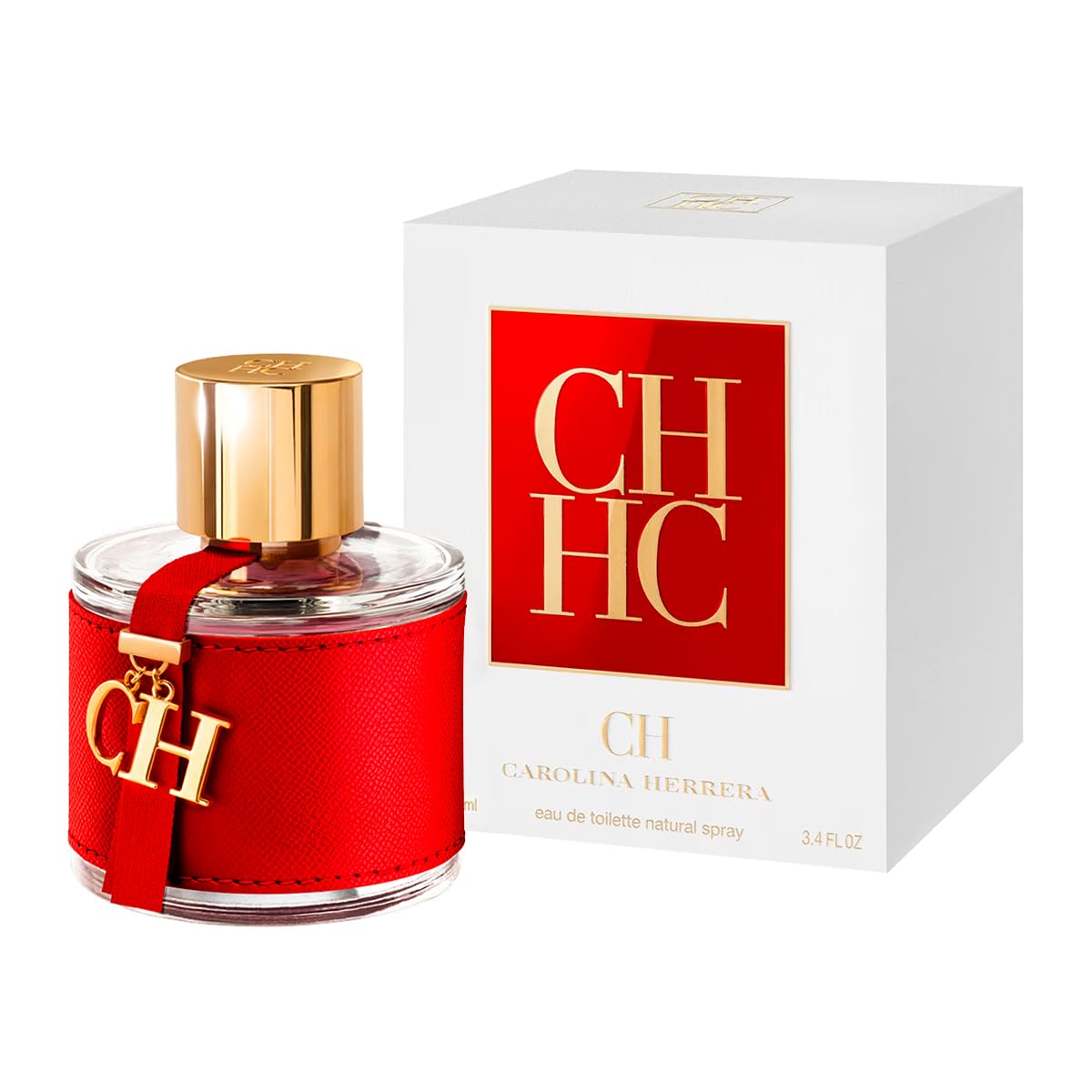 Carolina Herrera CH Eau De Toilette Spray For Women, 3.4 Ounce