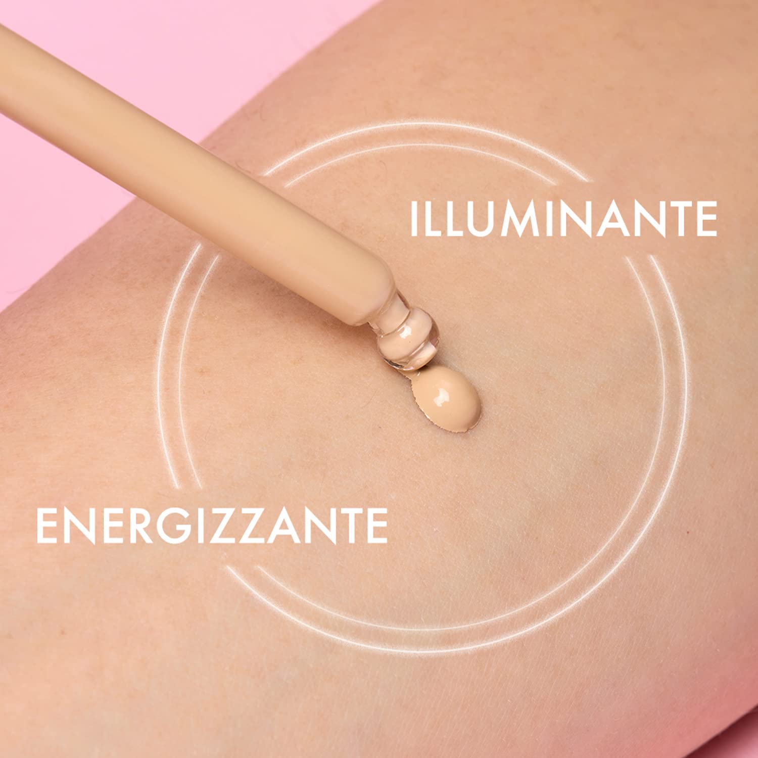 Deborah Milano - Skin Booster Fondotinta in Siero SPF 15, N.4 Medium Beige, Energizzante e Illuminante, con Vitamina C, 30 ml