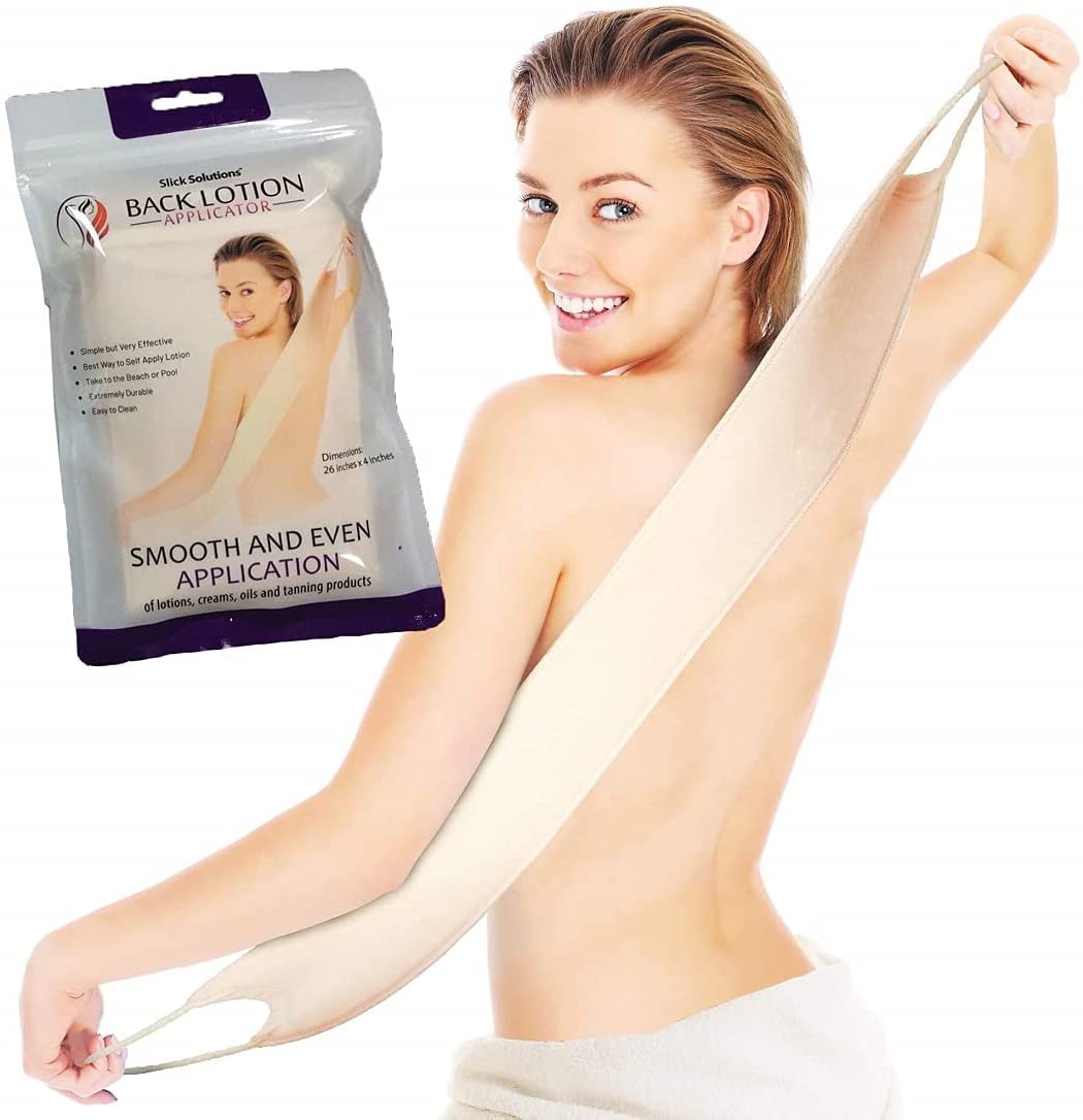 Slick- Lotion Applicator For Your Back - Easy Application Of Lotions And Creams - Smooth And Even Application To Entire Back - S