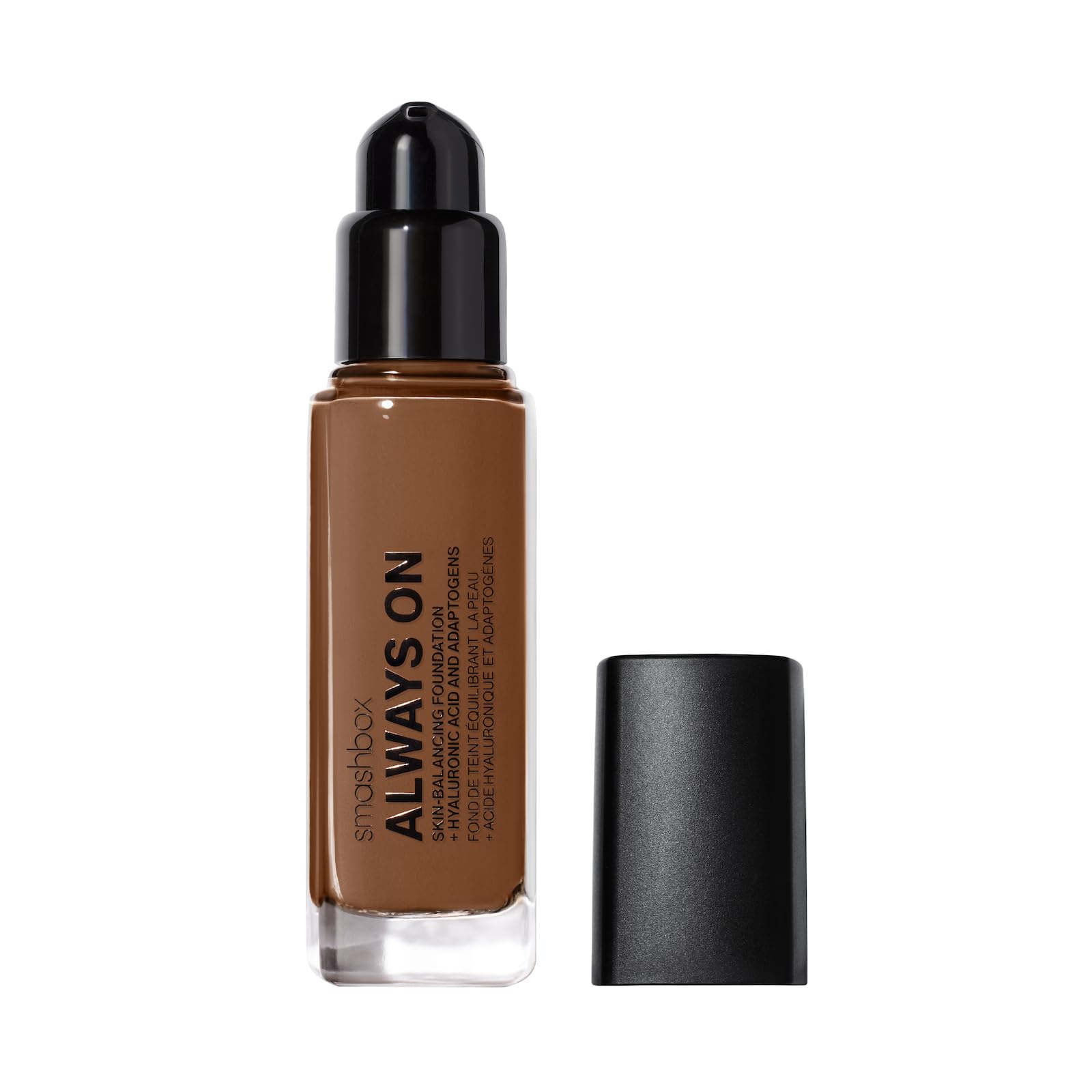 Smashbox Always On Foundation with Hyaluronic Acid | Medium-To-Full Coverage | Hydrating + Long Lasting, 1 Fl Oz, T20N