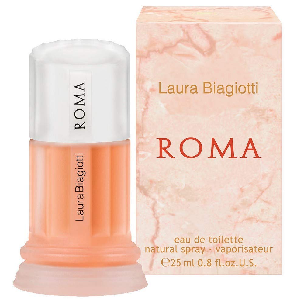 Laura Biagiotti - Roma - Eau De Toilette Spray Perfume For Women - Fusion Of Sweetness & Passion With Notes Of Rose, Jasmine, Be