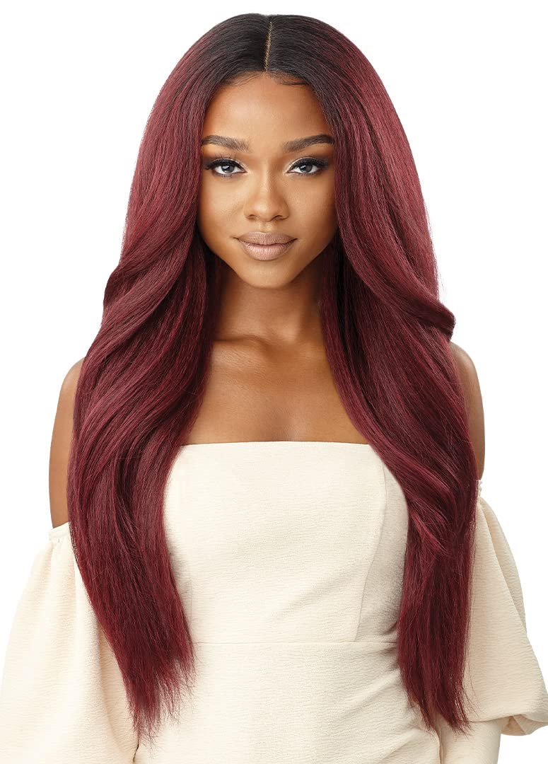 Outre 360 Frontal Lace Wig 13x6 Hand Tied Lace Frontal SUNNIVA (DR2/HONEY BROWN)
