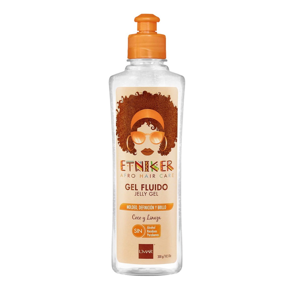 ETNIKER Jelly Gel | Afro-textured, Curly & Wavy hair | Sculpt, Define & Control | Coconut & Flaxseed | Free from Silicones, Mine