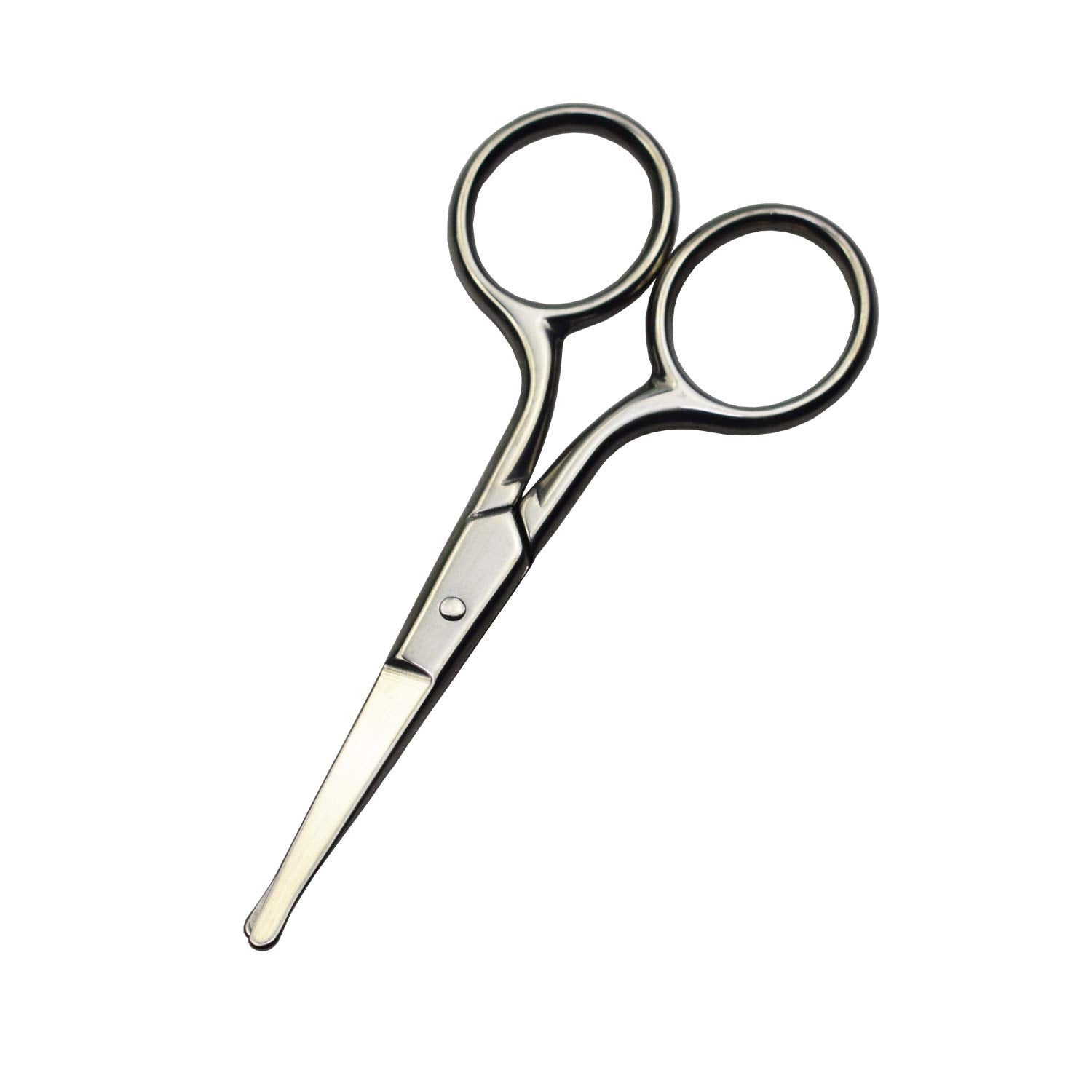 Motanar Professional Safety Grooming Scissors for Personal Care Facial Hair Removal and Ear Nose Eyebrow Trimming Stainless Stee