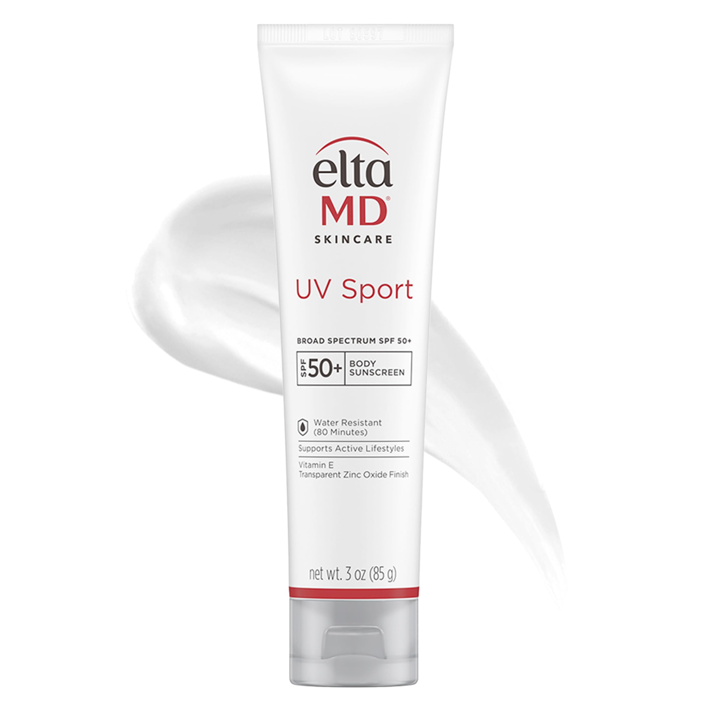 UV Sport Broad-Spectrum SPF 50 by EltaMD for Unisex - 3 oz Sunscreen