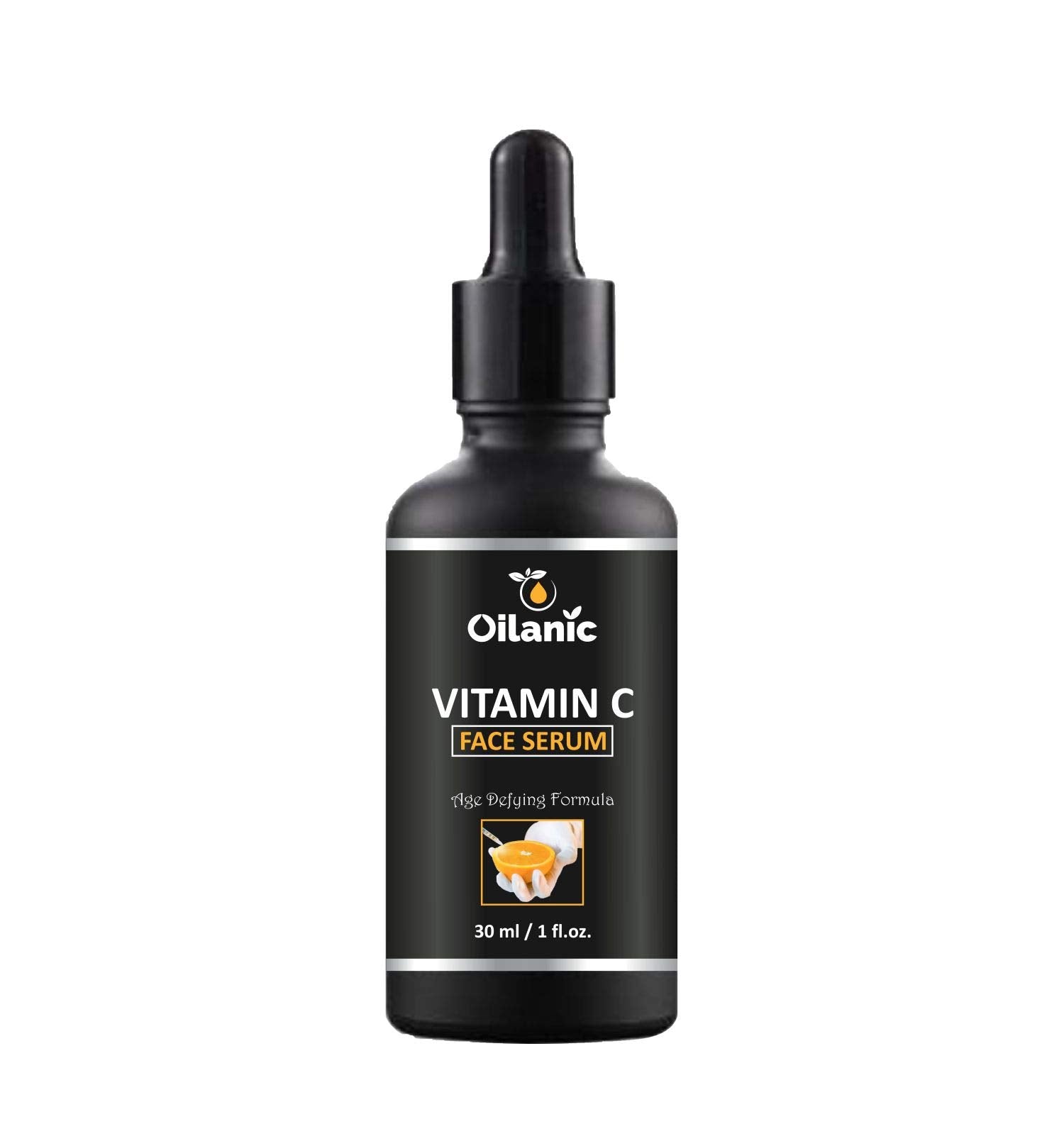 Oilanic Vitamin C Face Serum For Glowing Skin (Pack Of 1, Each 30 Ml) |Dark Spot And Wrinkles Reduction, Hydrating And Brighteni