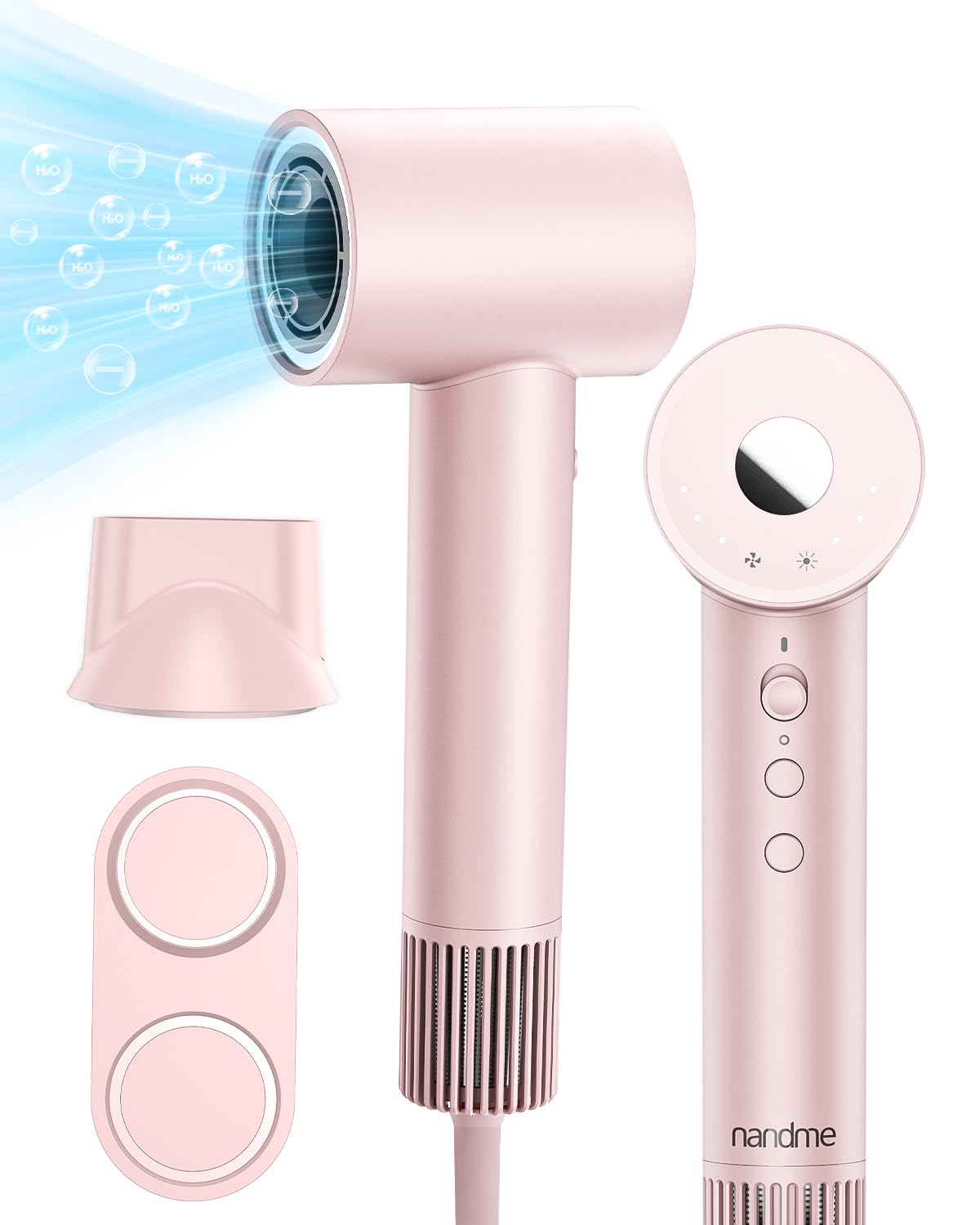 Hair Dryer for Women, 110000 RPM High Speed Blow Dryer, 200 Millions Negative Ionic Hair Dryers for Fast Drying, 1600W Quiet Hai