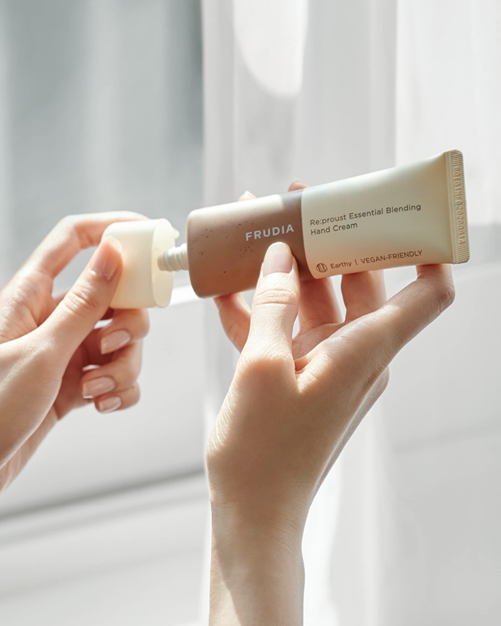 Welcos Frudia Re:Proust Essential Blending Hand Cream Earthy | Korean Skin Care & Beauty Products For Women & Men | Body Skin Ca