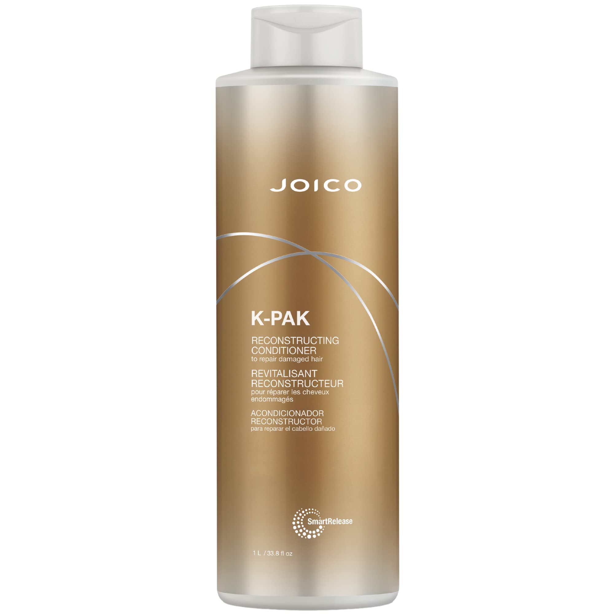 Joico K-PAK Daily Reconstructing Conditioner | For Damaged Hair | Restore Shine | Smooth & Detangle | Eliminate Static | With Ke