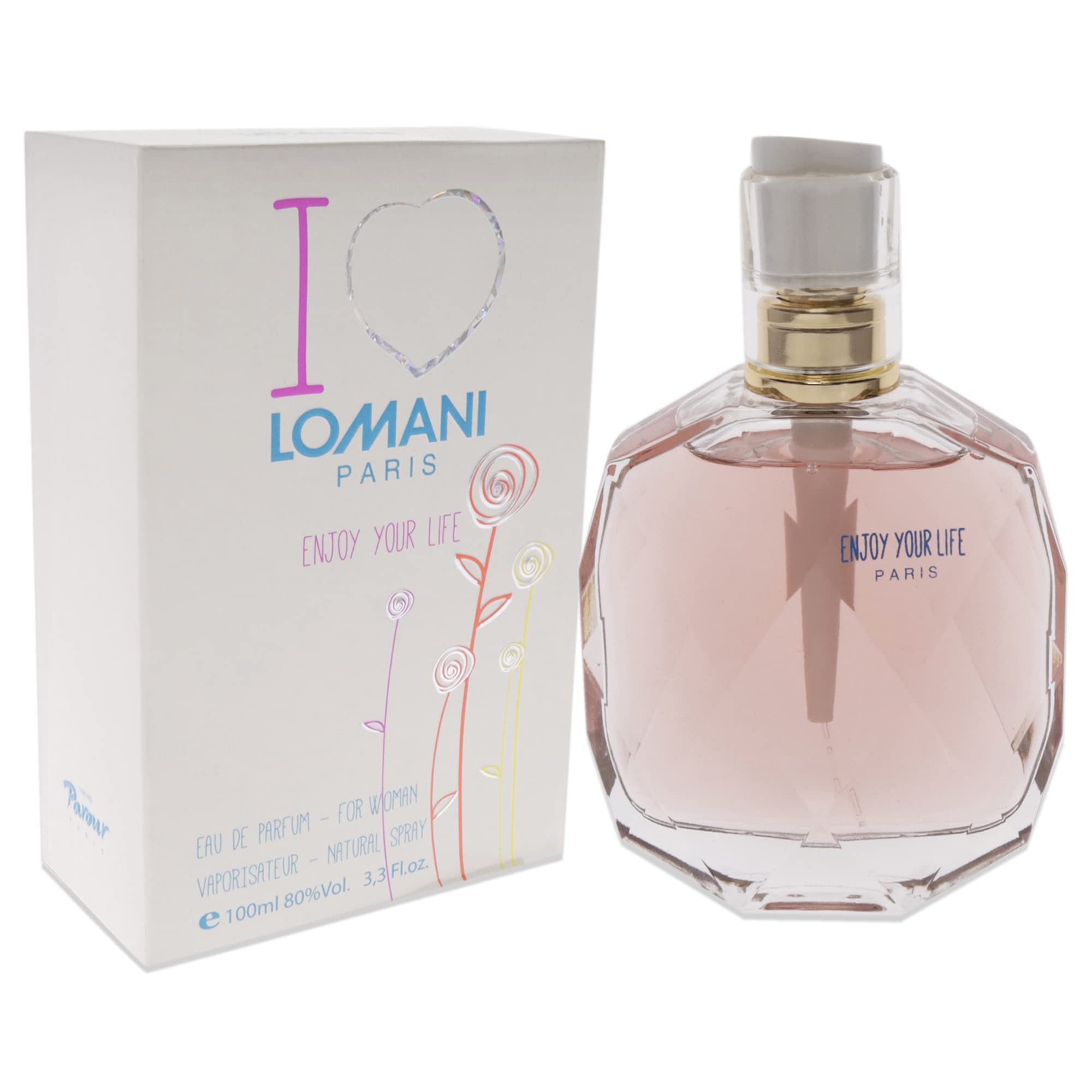Lomani Enjoy Your Life Women Edp Spray 33 Oz