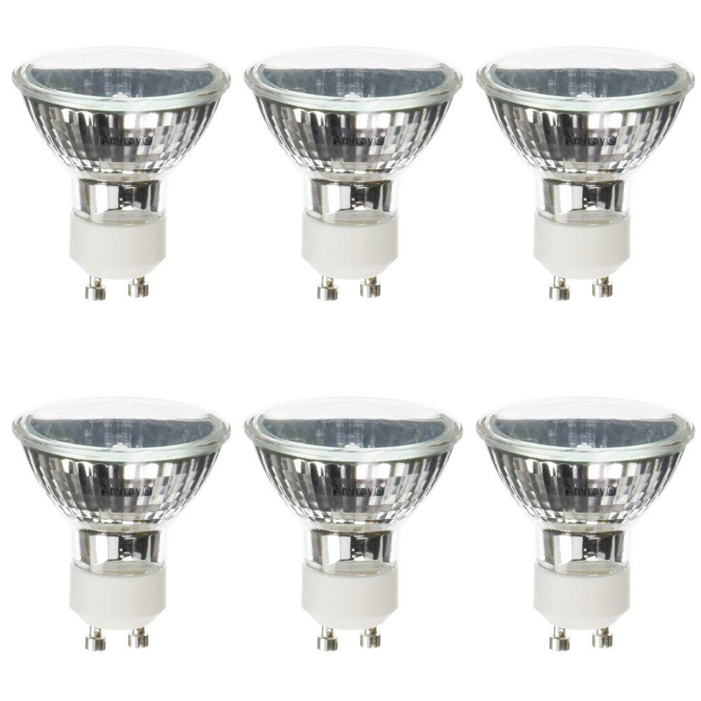 Anyray (6)-Pack for Range Hood Kitchen 50W Light Bulbs 50-Watts