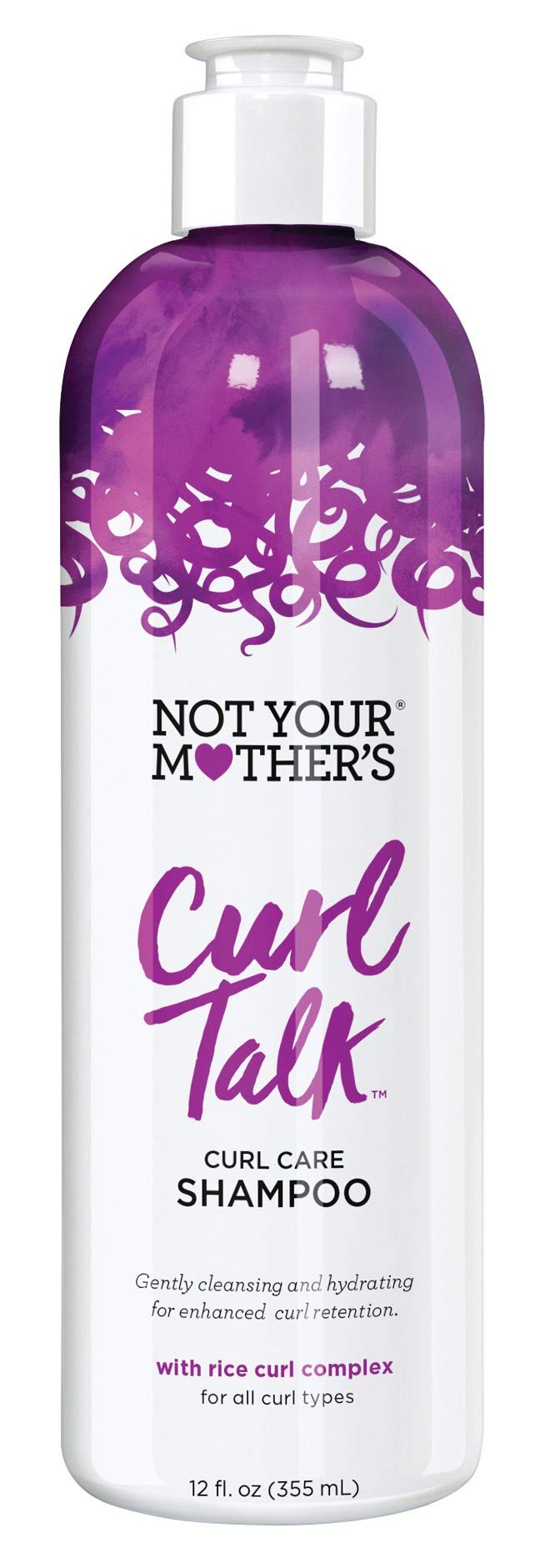 Not Your Mothers Curl Talk Curl Care Shampoo 12 Ounce (355ml) (3 Pack)