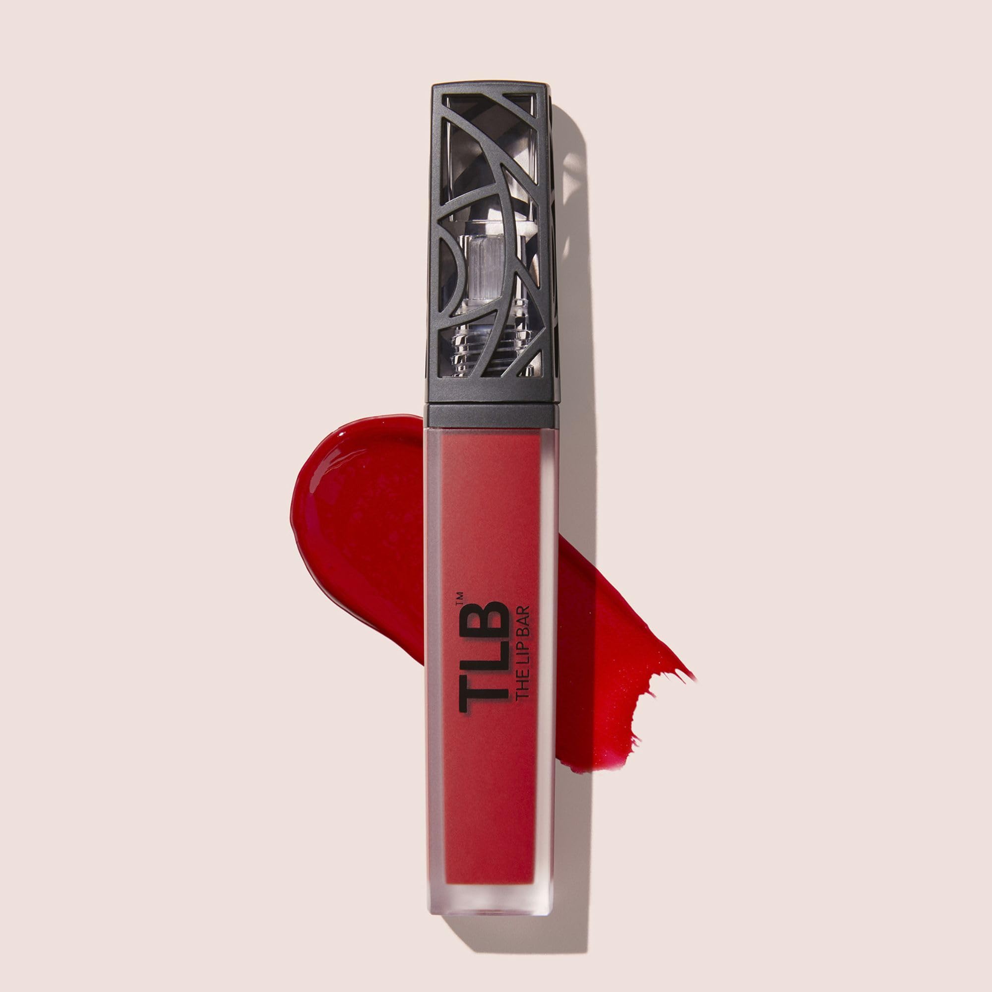 The Lip Bar Vegan Liquid Matte Lipstick, High Pigment Color & Long-Lasting With 8-12 Hours Of Wear, Hot Mama - Fire Engine Red