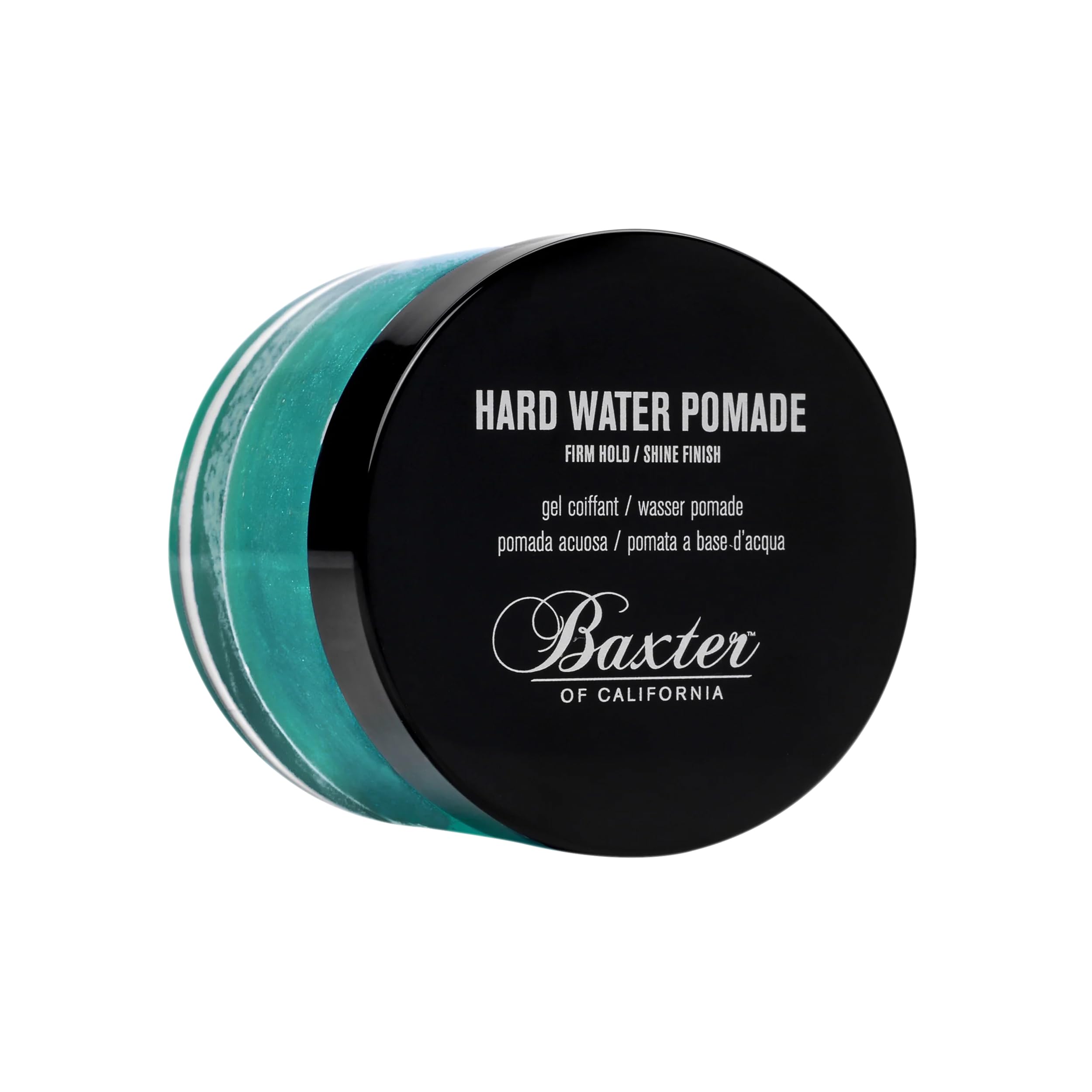 Baxter Of California Hard Water Pomade For Men | Shine Finish | Firm Hold | Hair Pomade | 2 Fl. Oz.