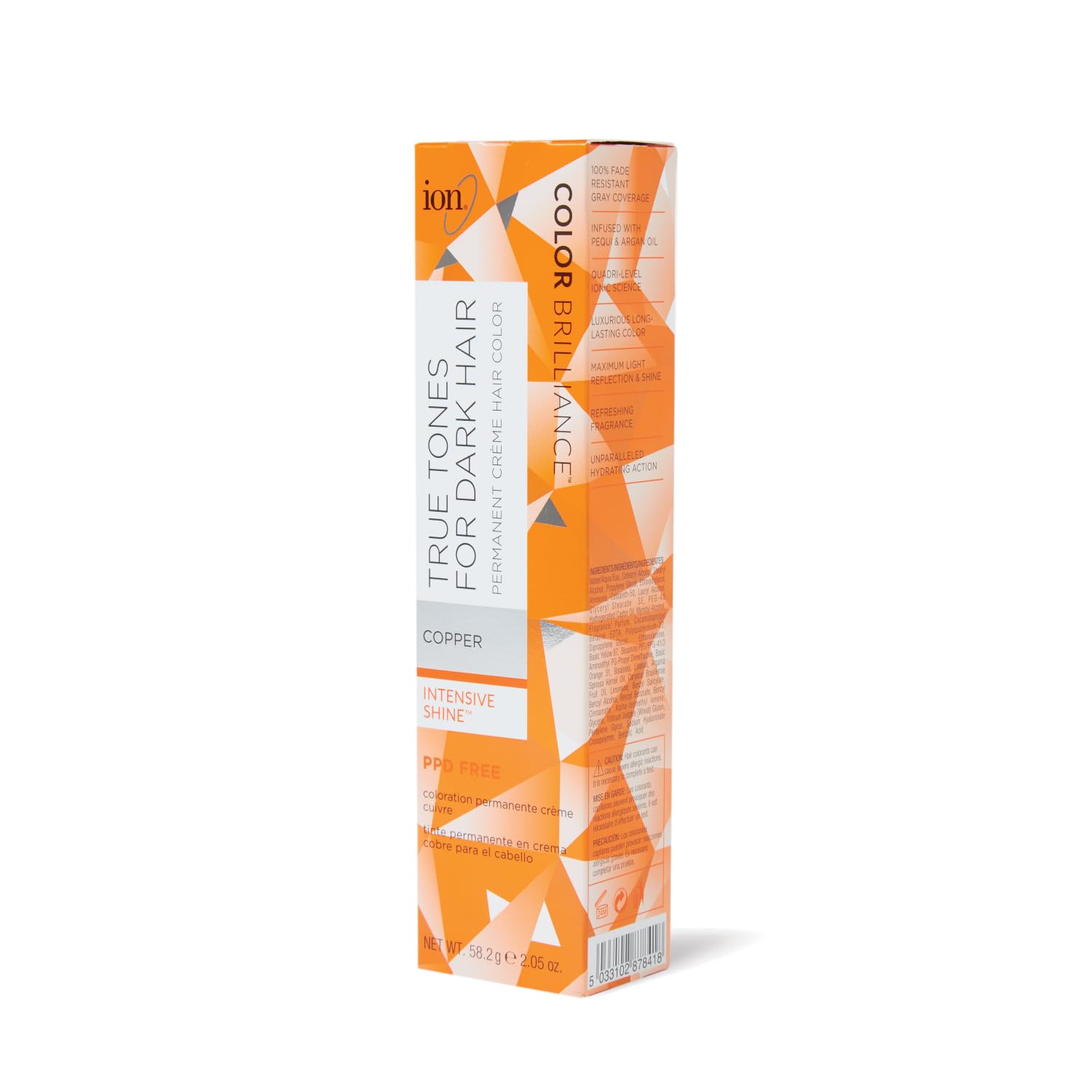 Ion True Tones for Dark Hair Permanent Crme Hair Color Copper Copper