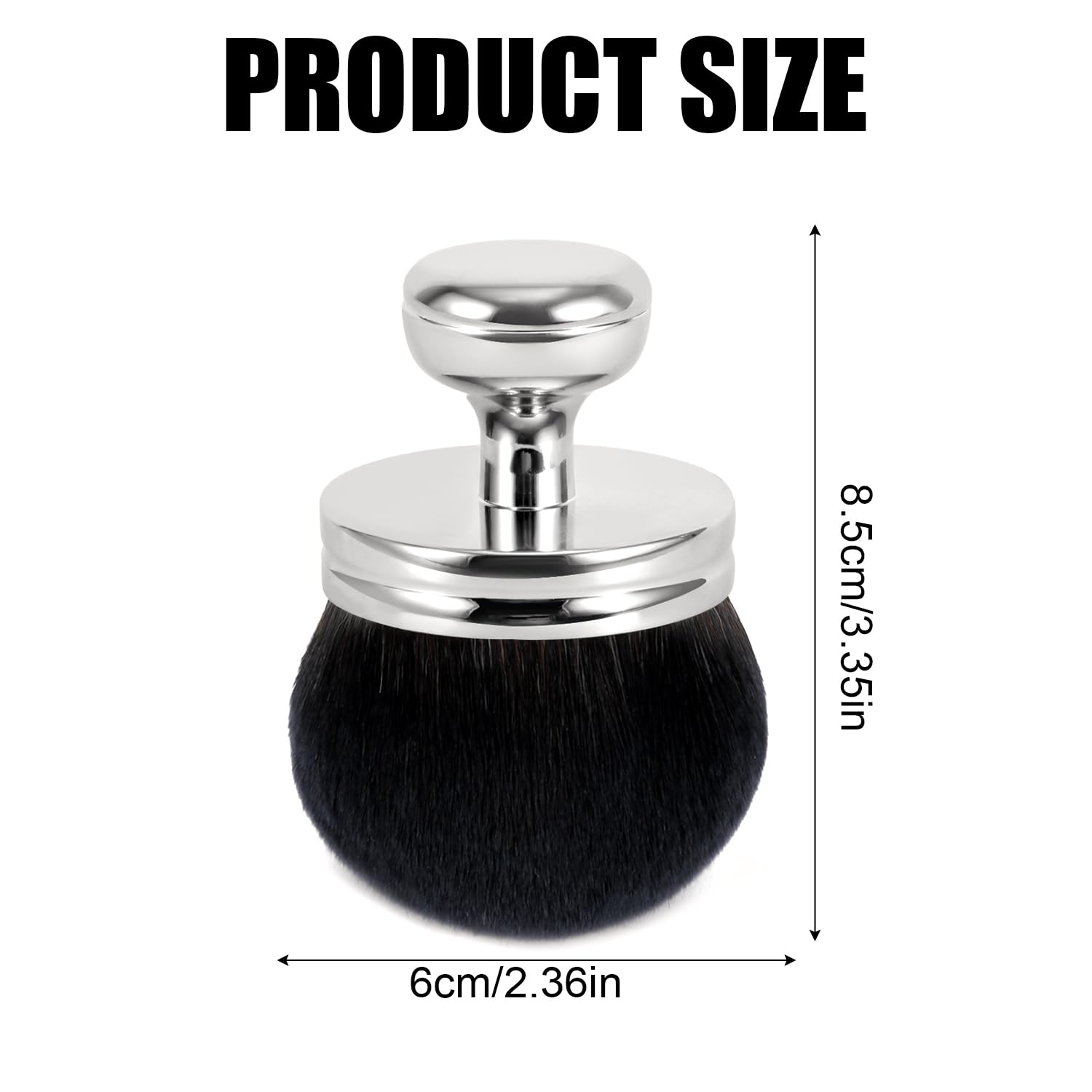 Extra Large Self Tanning Brush, Self Tanner Brush Wide Head Bronzer Body Makeup Brush Oval Foundation Blend Tool Legs Back Appli