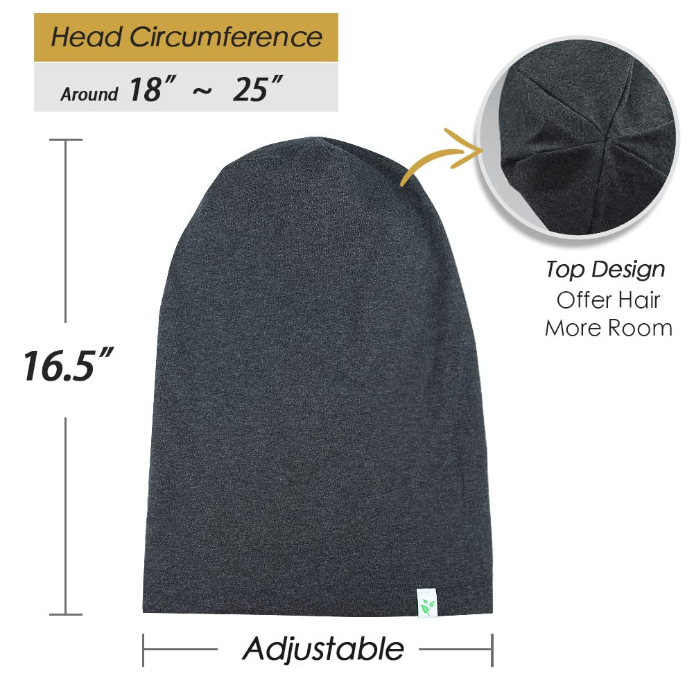 Winitas Satin Sleeping Bonnet For Men Dreadlock Male Hair Bonnet
