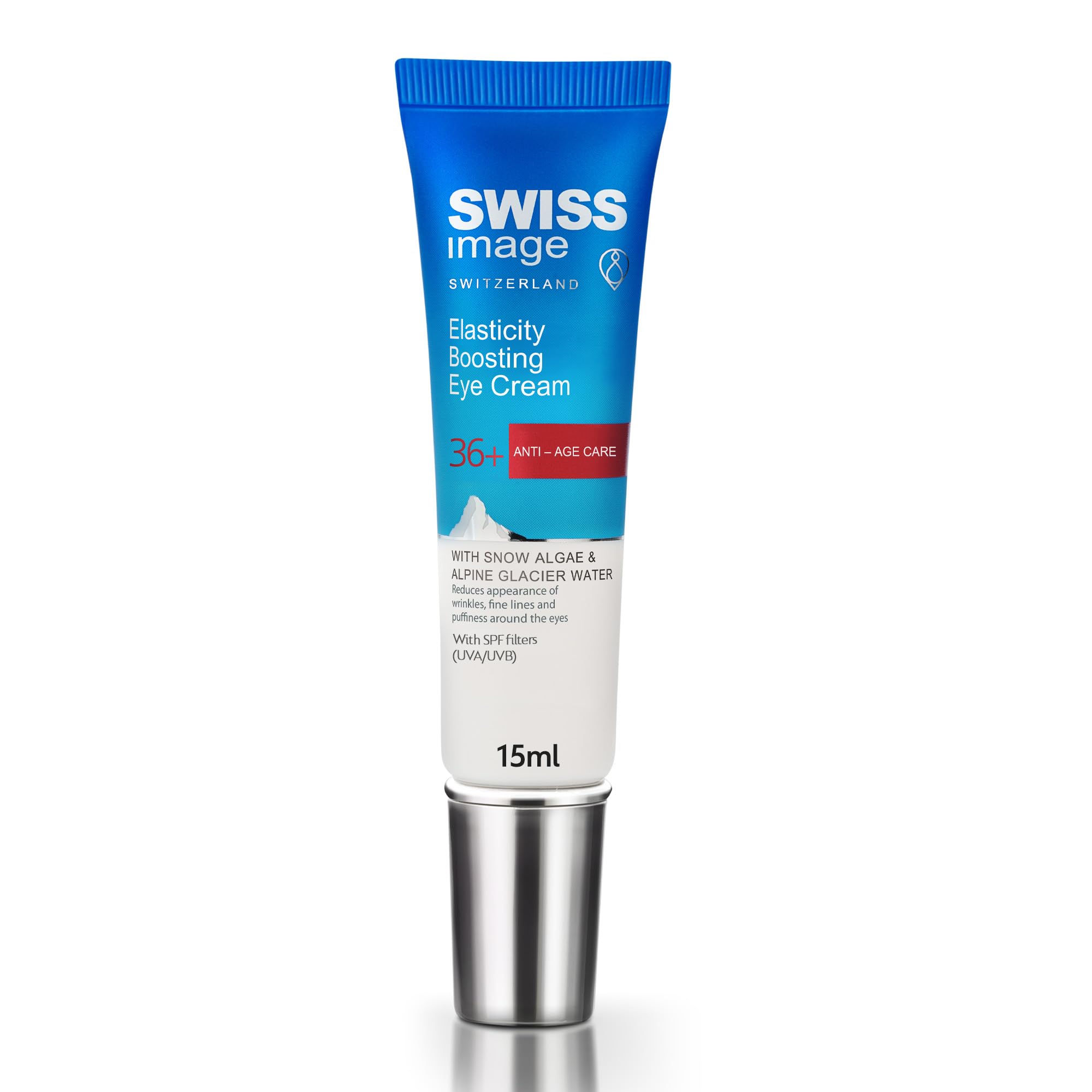 Swiss Image AntiAge Eye Cream 15Ml | Under Eye Cream For Dark Circles, Puffiness & Fine Lines | Collagen Boosting AntiWrinkle 