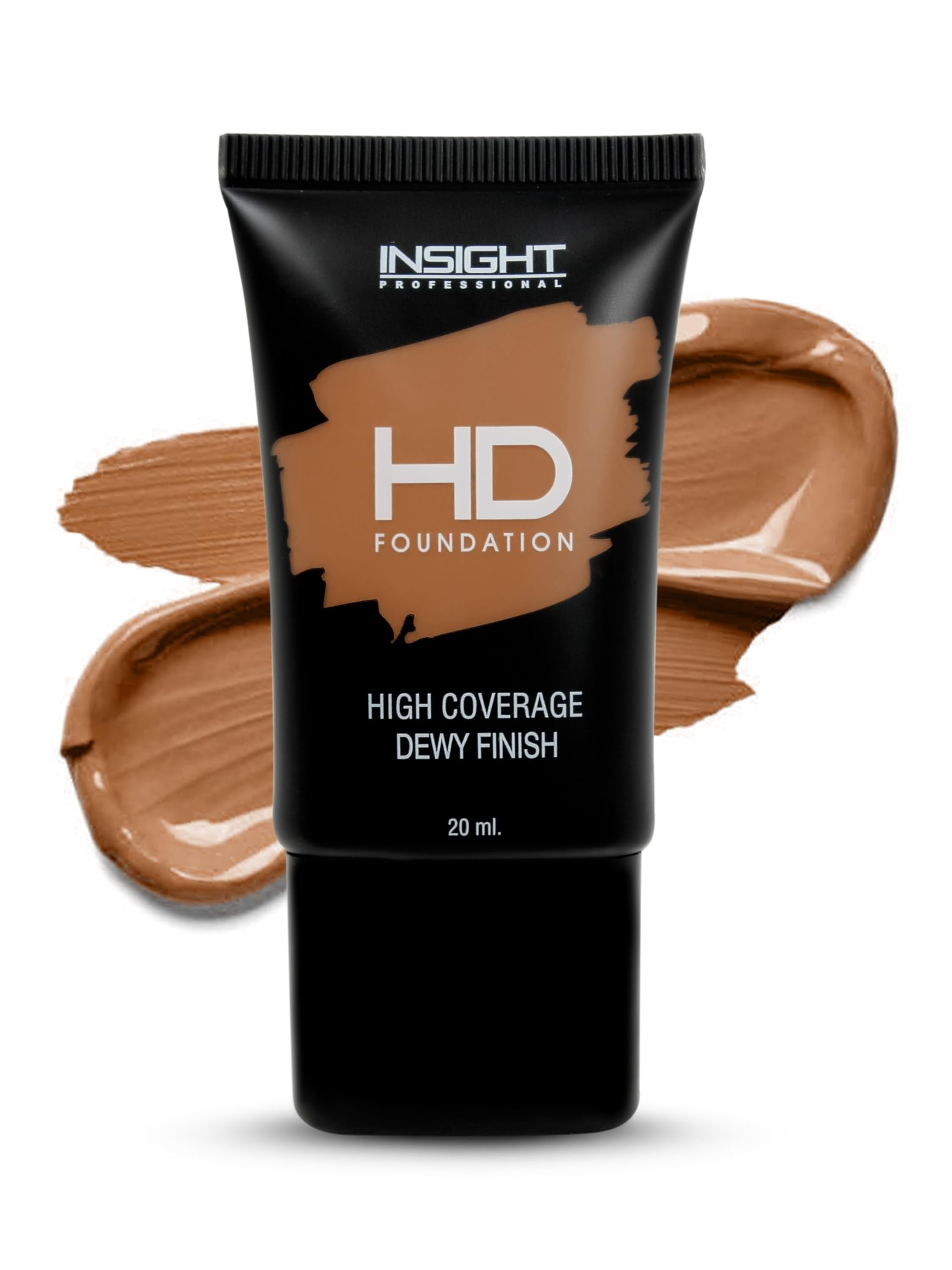 Insight Hd Foundation | Dewy Finish | High Coverage| Blurring Properties| Lightweight | Fragrance Free |Flawless Look| Shade-Mn3