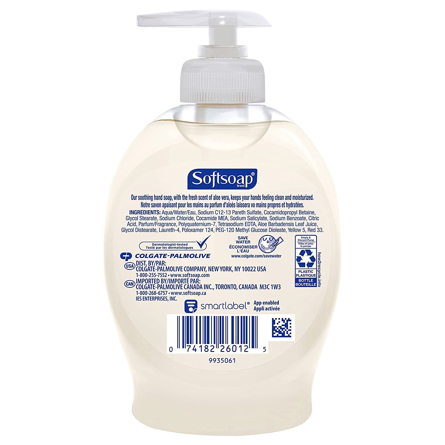 Softsoap New 804036 Hand Soap 7.5Oz Aloe Vera (6-Pack) Hand And Bar Soaps Wholesale Bulk Health And Beauty Hand And Bar Soaps Ir