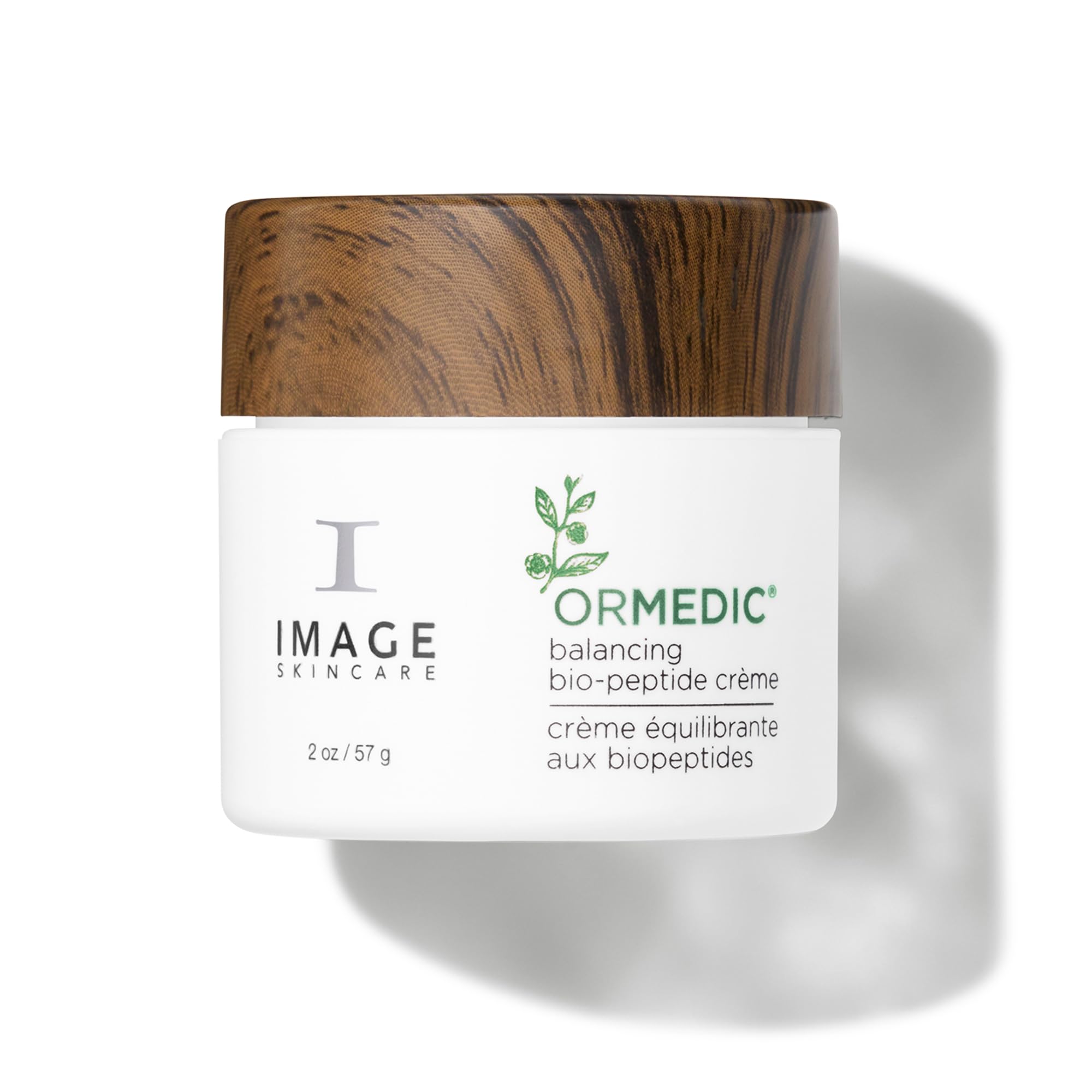 Image Skincare, Ormedic Biopeptide Crme, Balancing Face Moisturizer With Shea Butter, Hyaluronic Acid And Organic Plant Oils, 2O