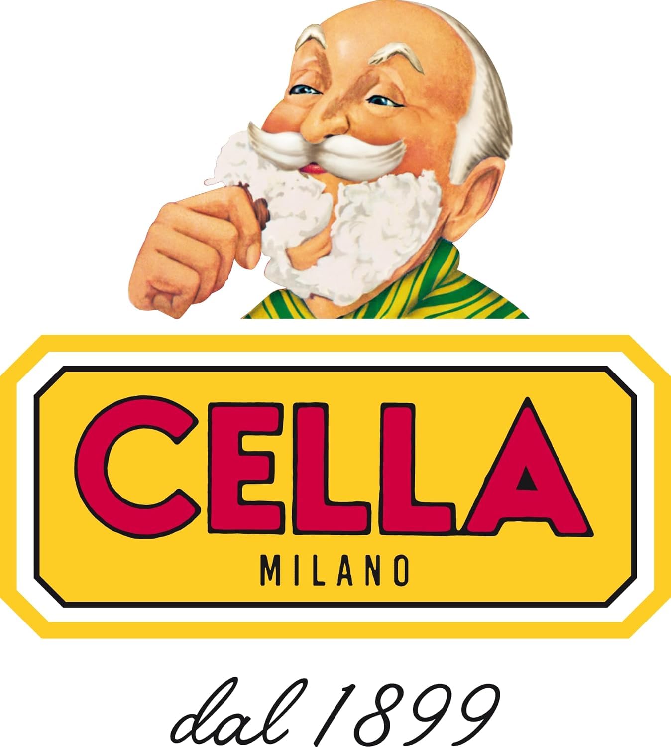CELLA MILANO, Brushless Fast Shaving Cream for Precision Shaving, Transparent, Delivers for a Smooth Shave, Great for Prrecision