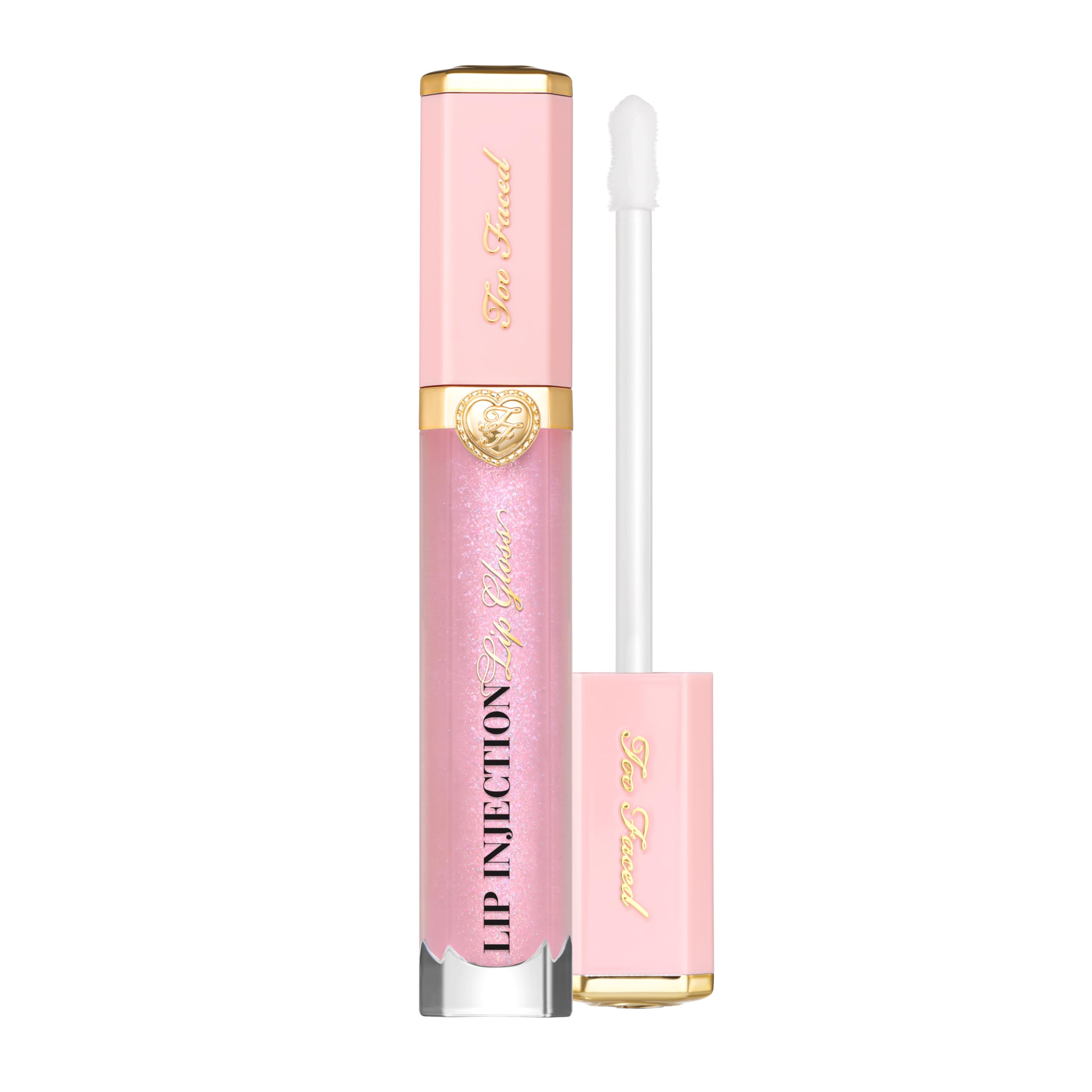 Too Faced Lip Injection Power Plumping Lip Gloss | Hydrating, HighShine Gloss | Vitamins A + E | 0.22 Fl Oz, Pretty Pony