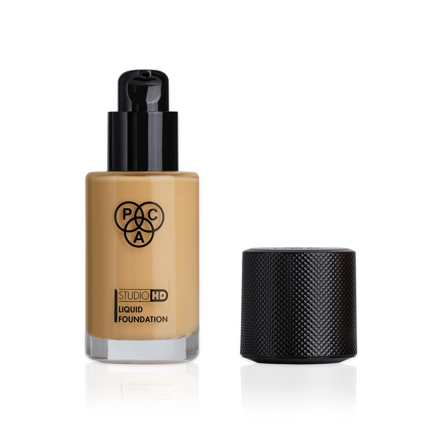 Pac Studio Hd Liquid Foundation (2.3) | Lightweight Dewy Satin Finish | Medium To Buildable Coverage | Natural Second Skin Like 