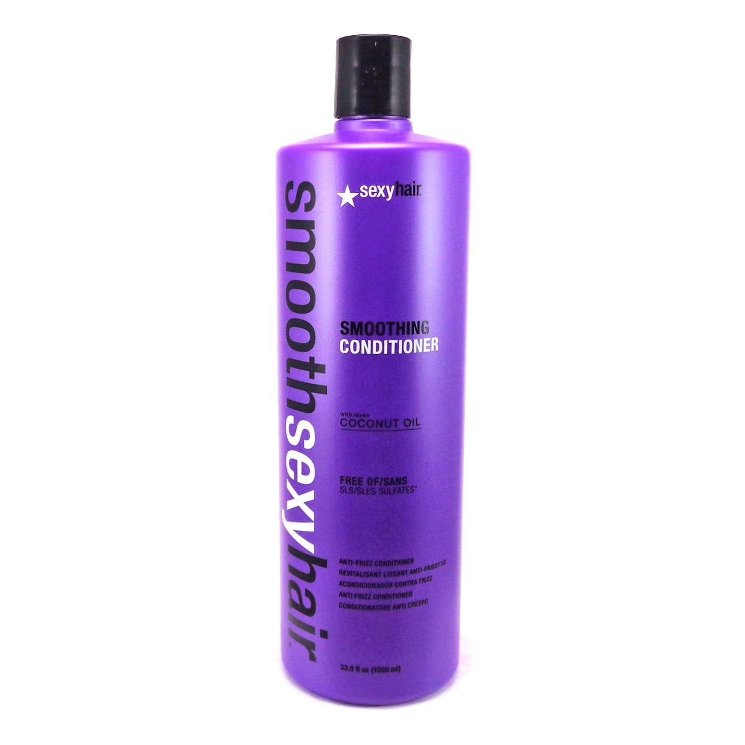 SexyHair Smooth Smoothing Anti-Frizz Conditioner, 10.1 Oz